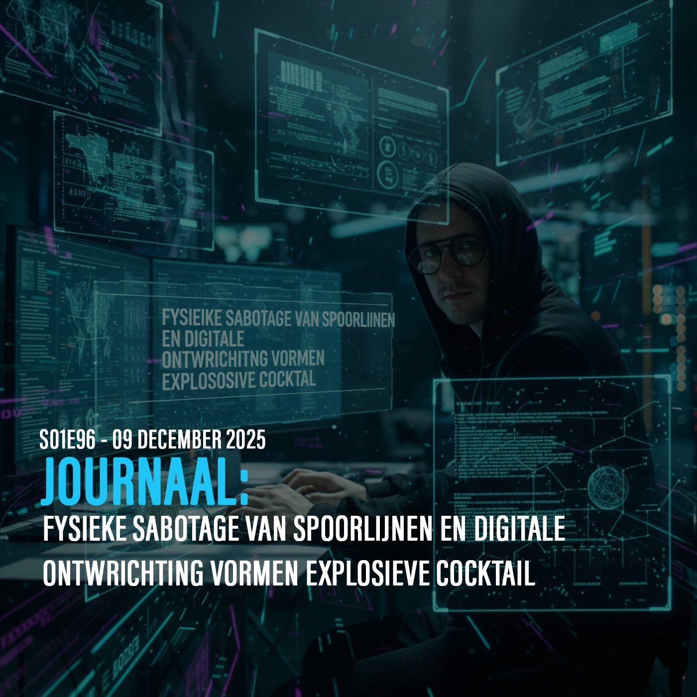 DE ANALYSE: Fysieke sabotage van spoorlijnen en digitale ontwrichting vormen explosieve cocktail episode artwork