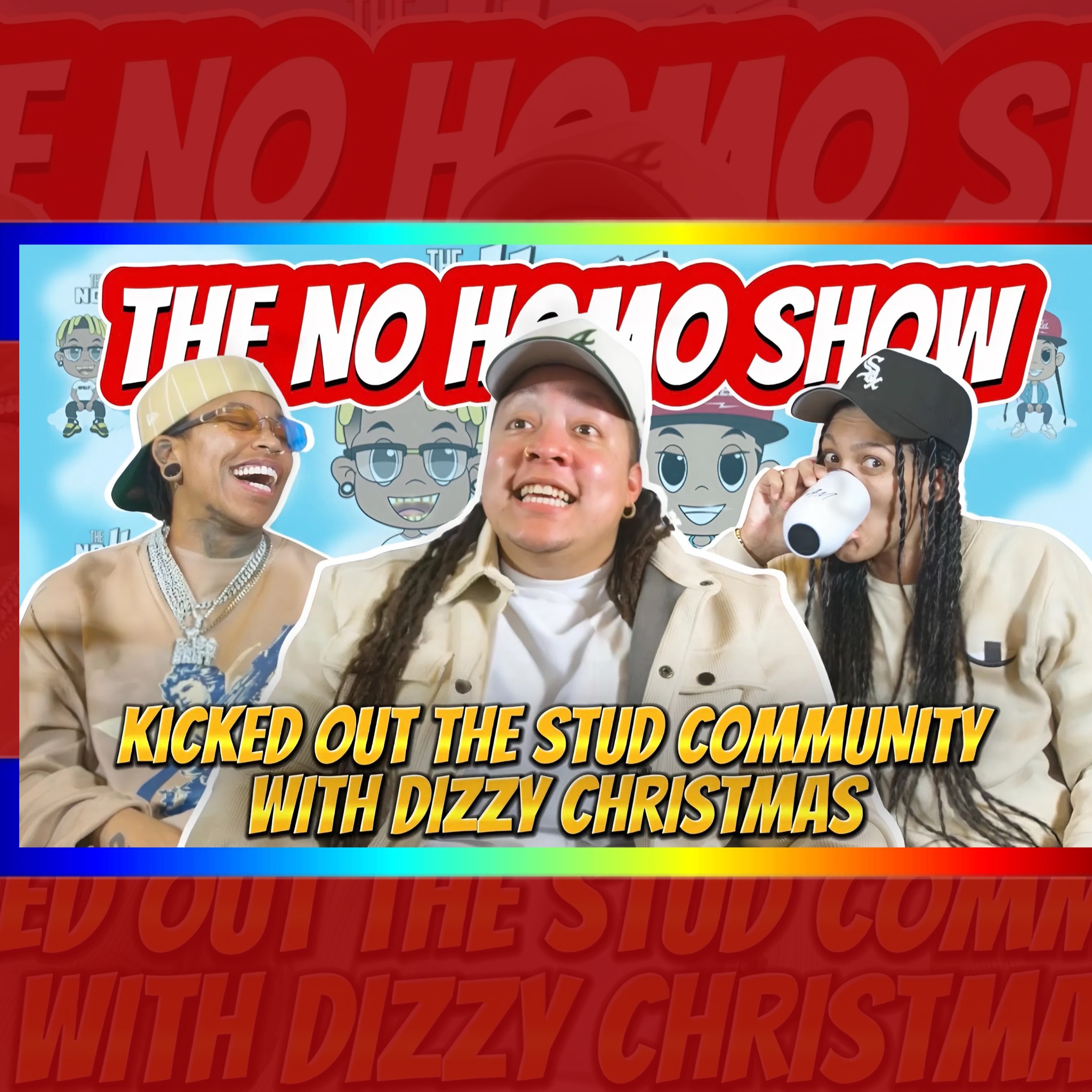 Kicked Out the Stud Community with Comedian Dizzy Christmas | TNHS 165