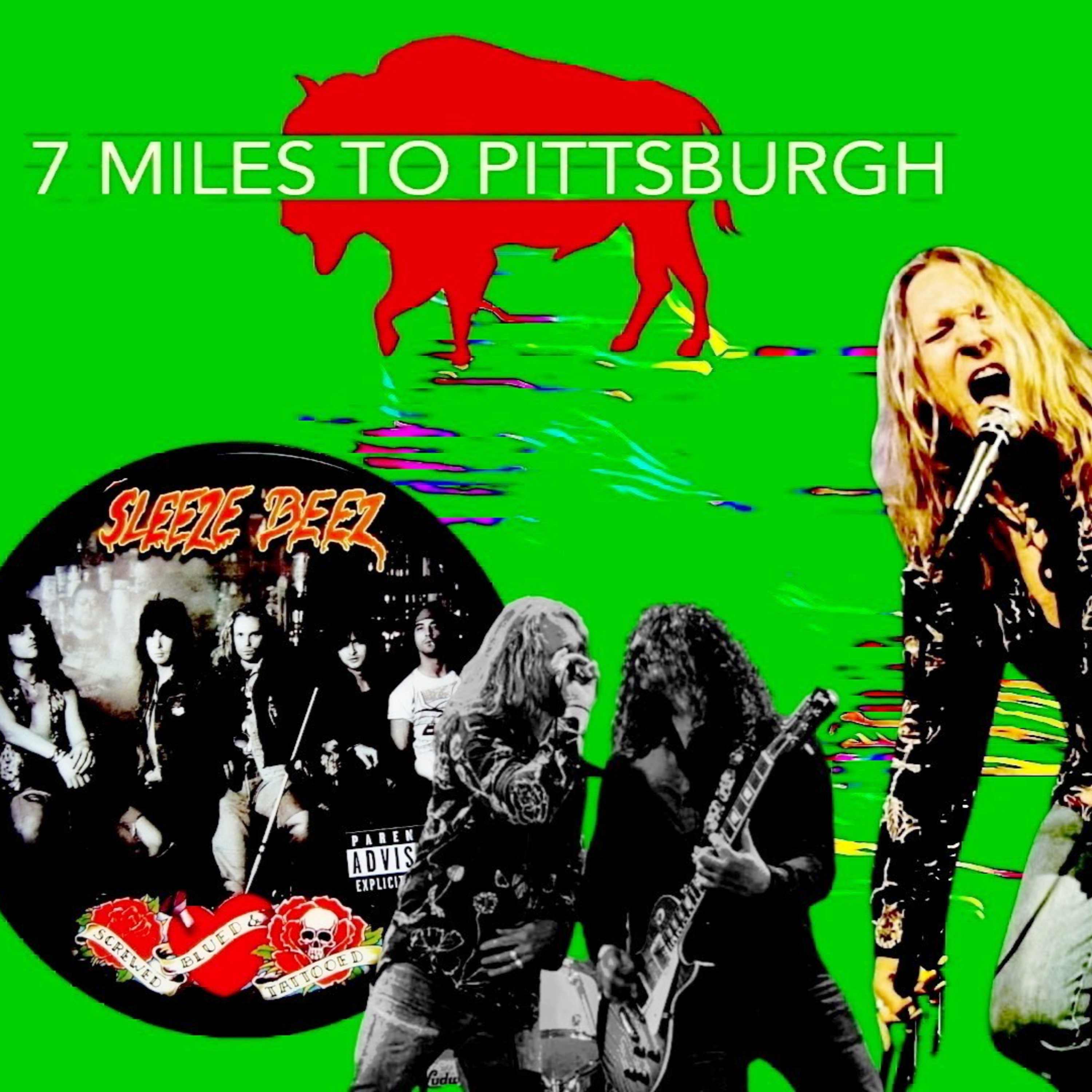 Ep 495 Andrew Elt (Sleez Beez) from Sleez Beez to his current band 7 miles to Pittsburgh episode artwork