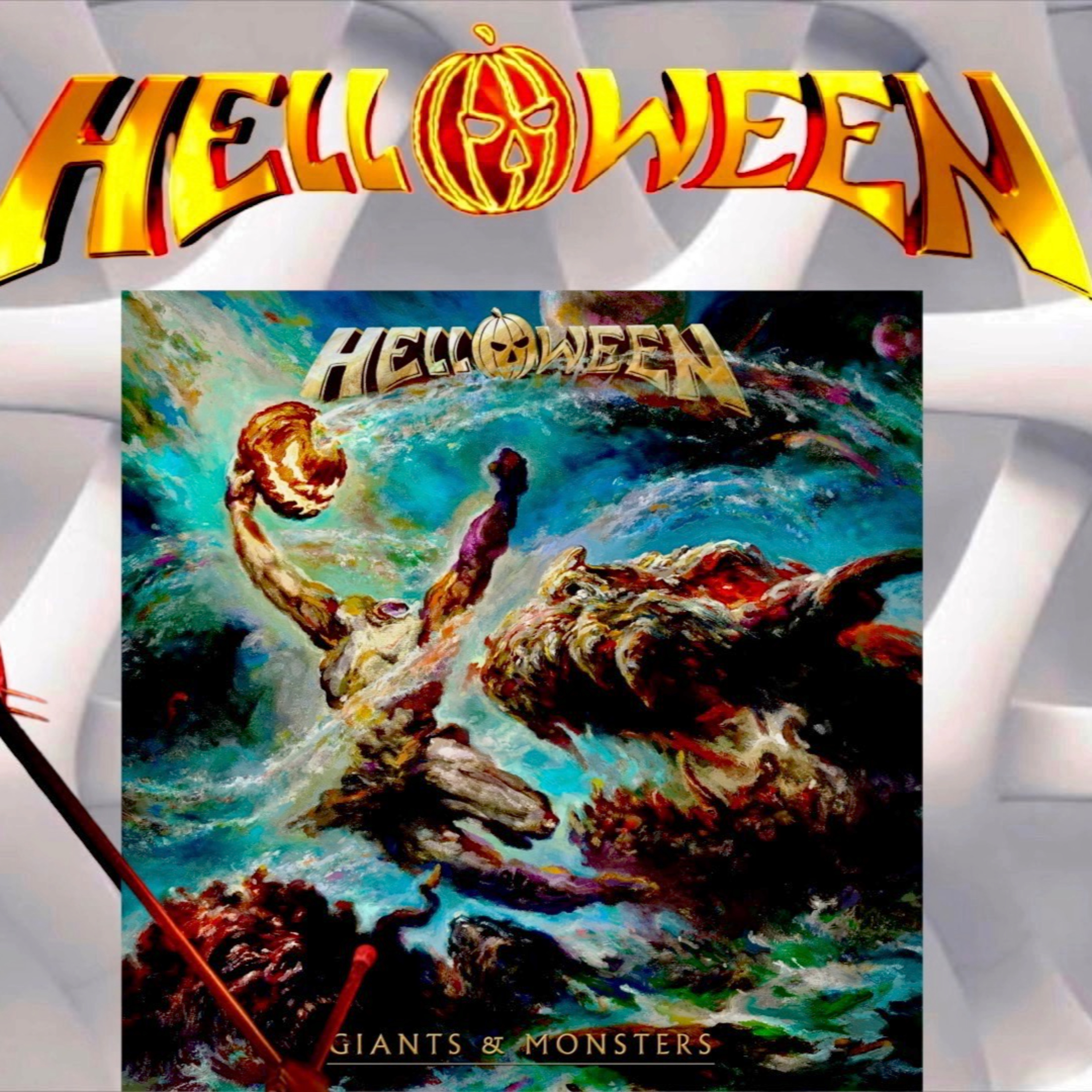 Ep 586 Michael Kiske of Helloween pumpkins reunite for Giants & Monsters episode artwork
