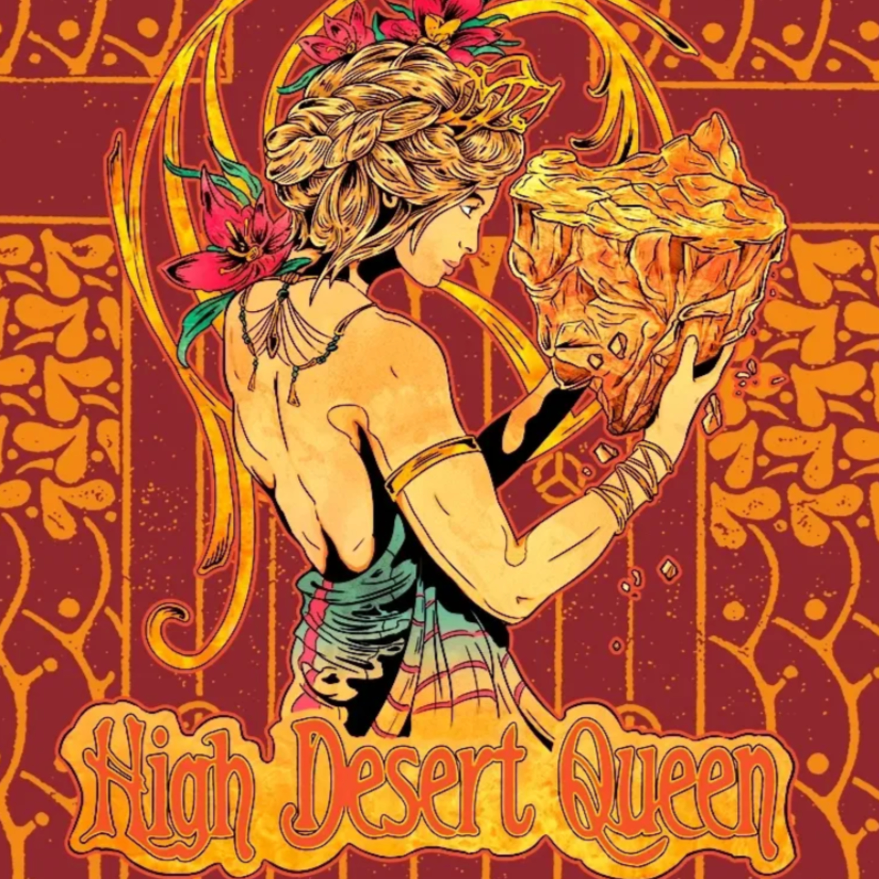 EP 397 High Desert Queen's Ryan Garney brings "Texas Desert Rock" on the road. And chats new album episode artwork