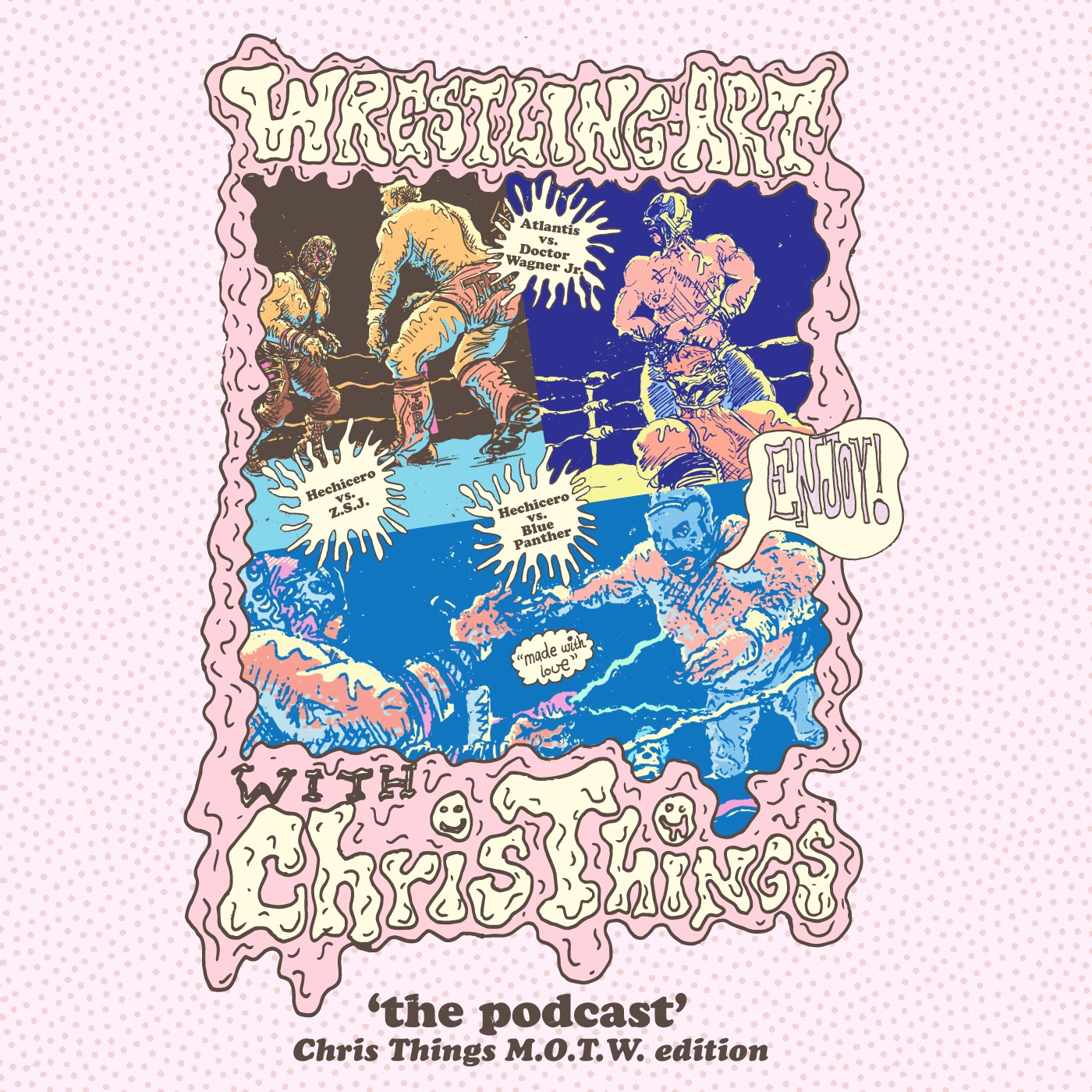 Wrestling Art with Chris Things