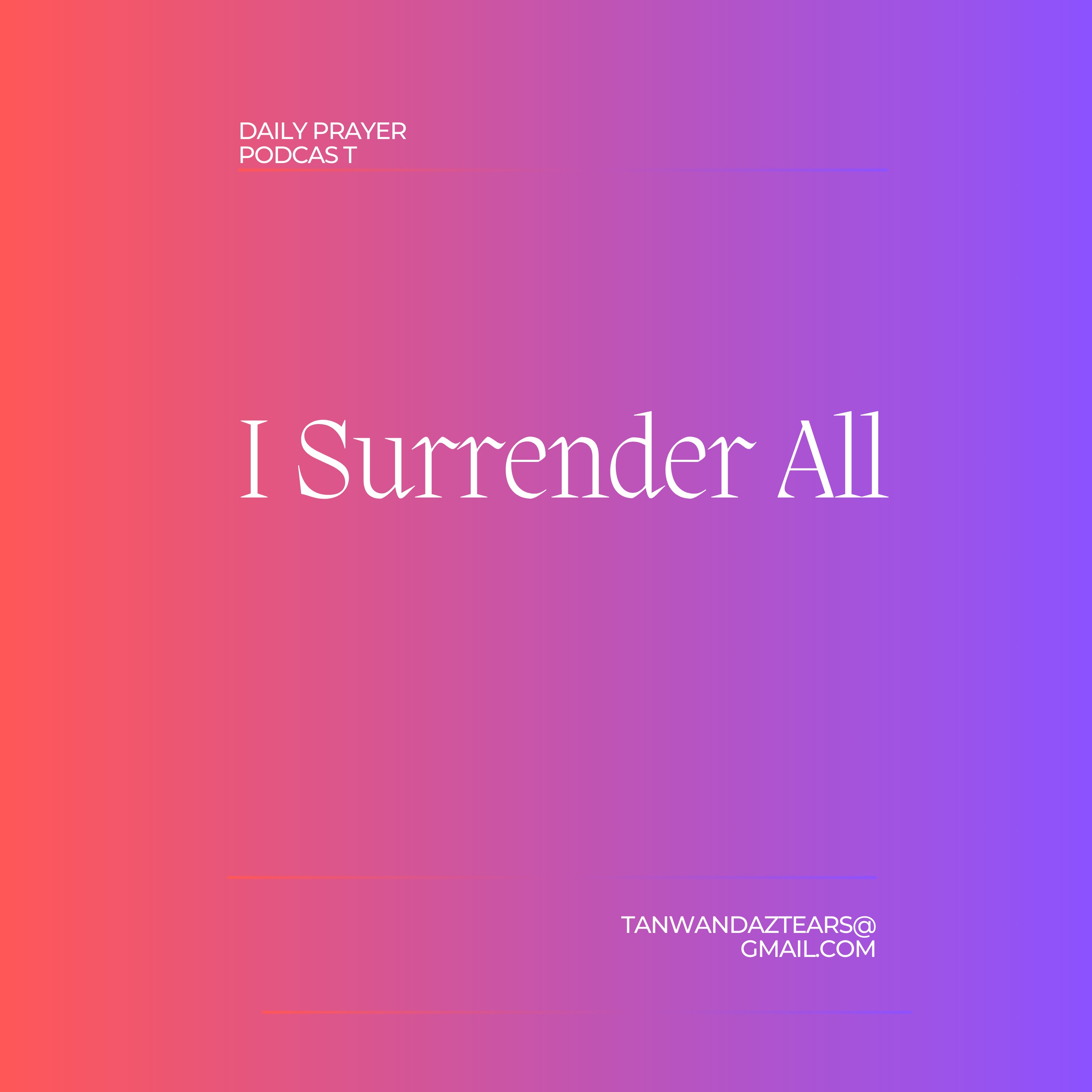I Surrender All episode artwork