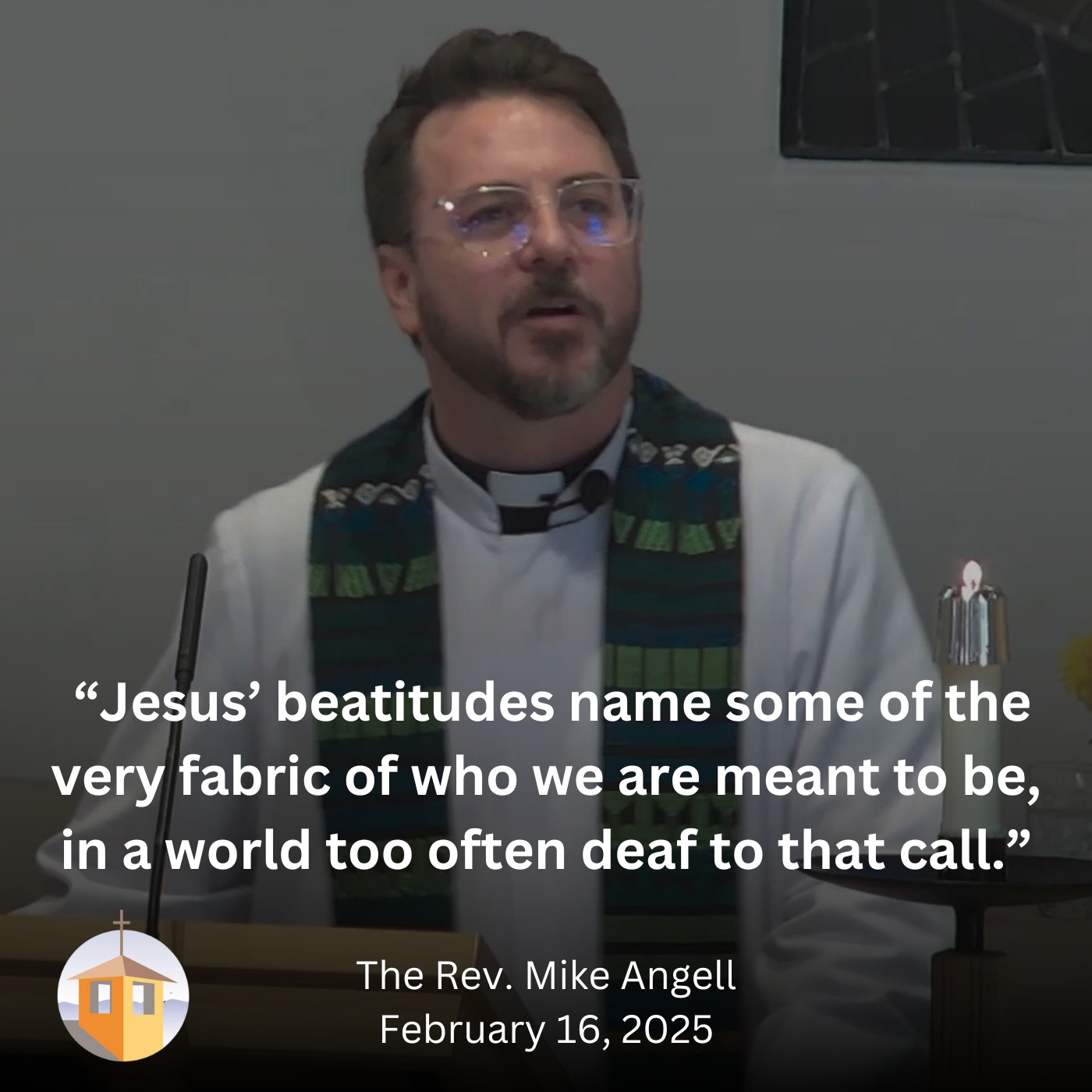 The Beatitudes are the Center of Jesus Teaching - The Rev. Mike Angell episode artwork