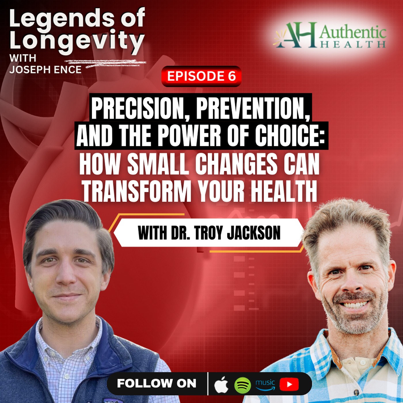 Precision, Prevention, and the Power of Choice: Rethinking Heart Health & Modern Medicine episode artwork