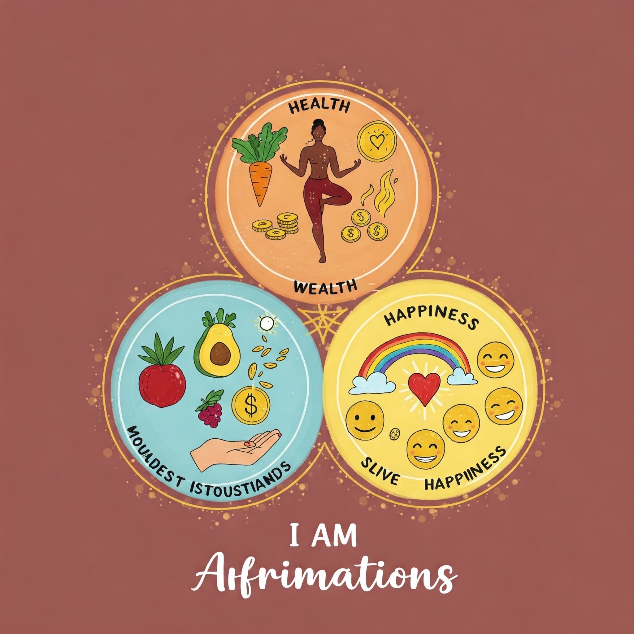 I AM Affirmations for HEALTH, WEALTH AND HAPPINESS episode artwork