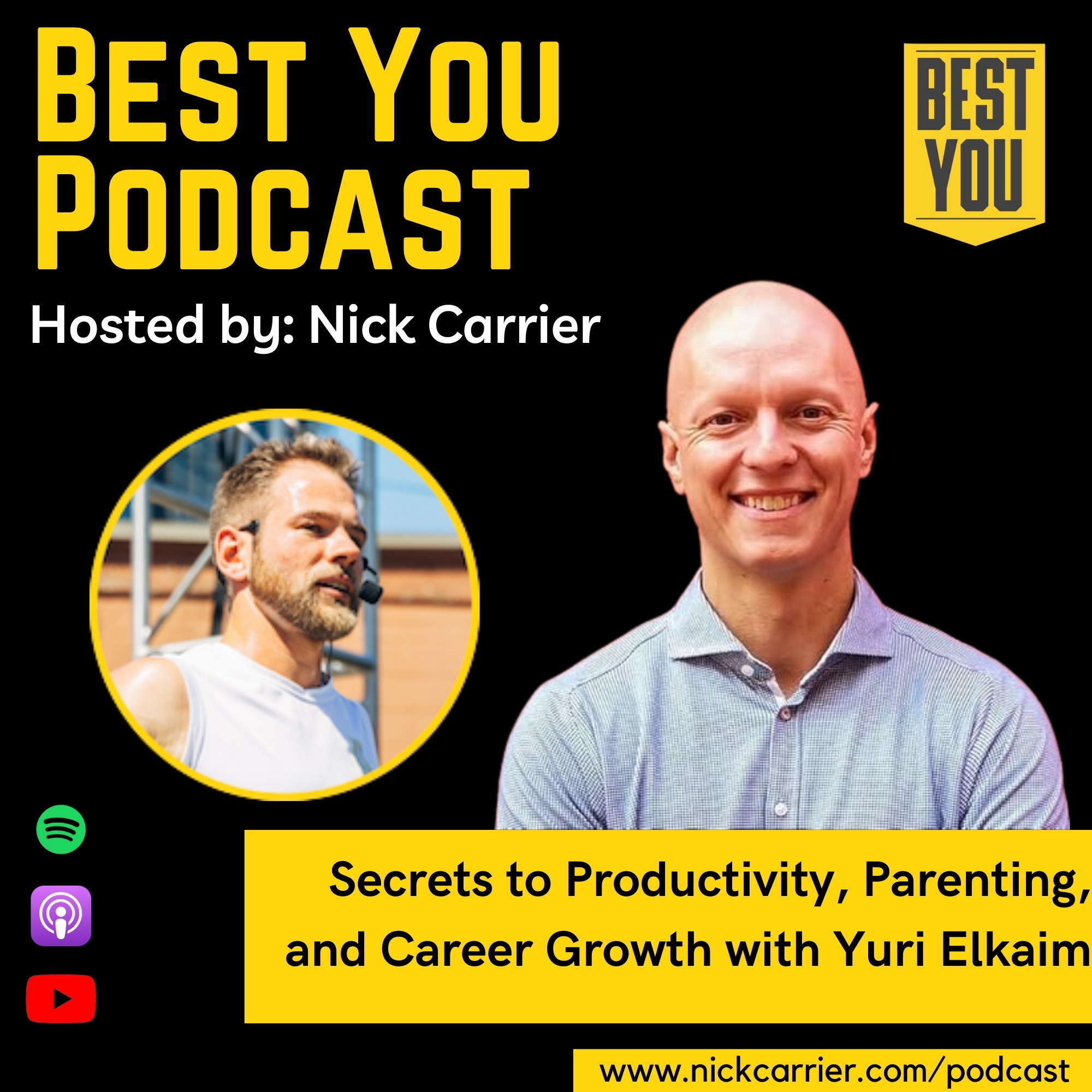 Secrets to Productivity, Parenting, and Career Growth with Yuri Elkaim episode artwork