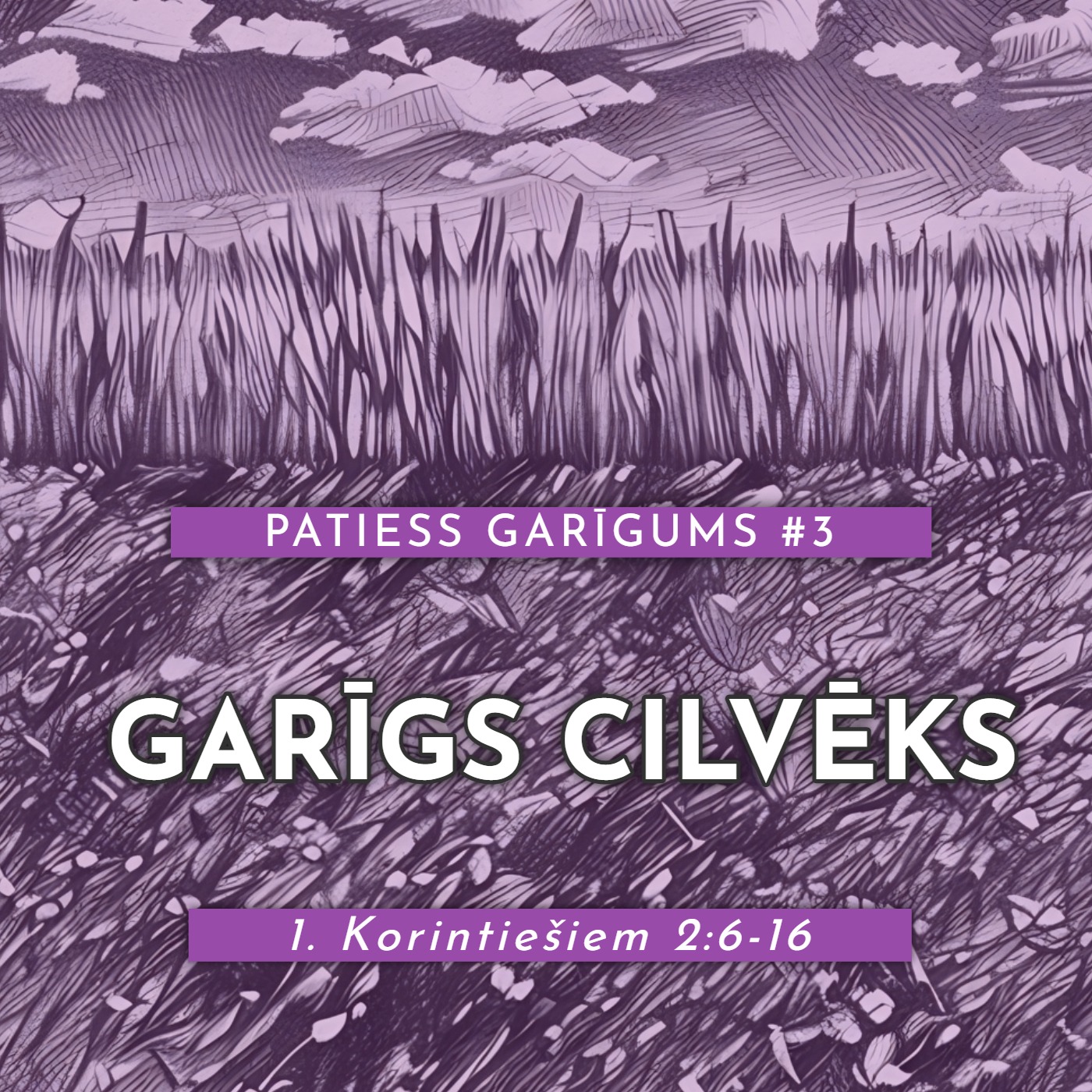 "Garīgs cilvēks" - 1. Korintiešiem 2:6-16 (26.01.2025.) episode artwork