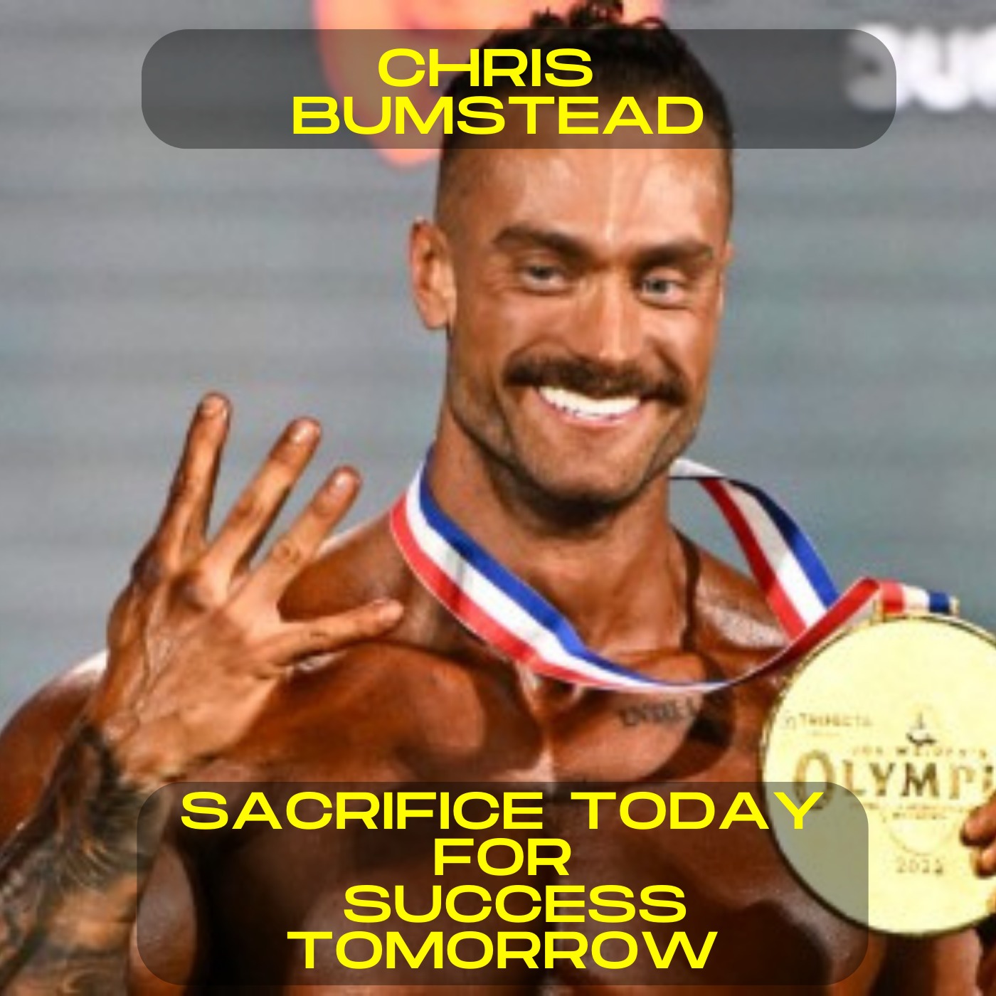 Chris Bumstead - Sacrifice today for success tomorrow motivational speech
