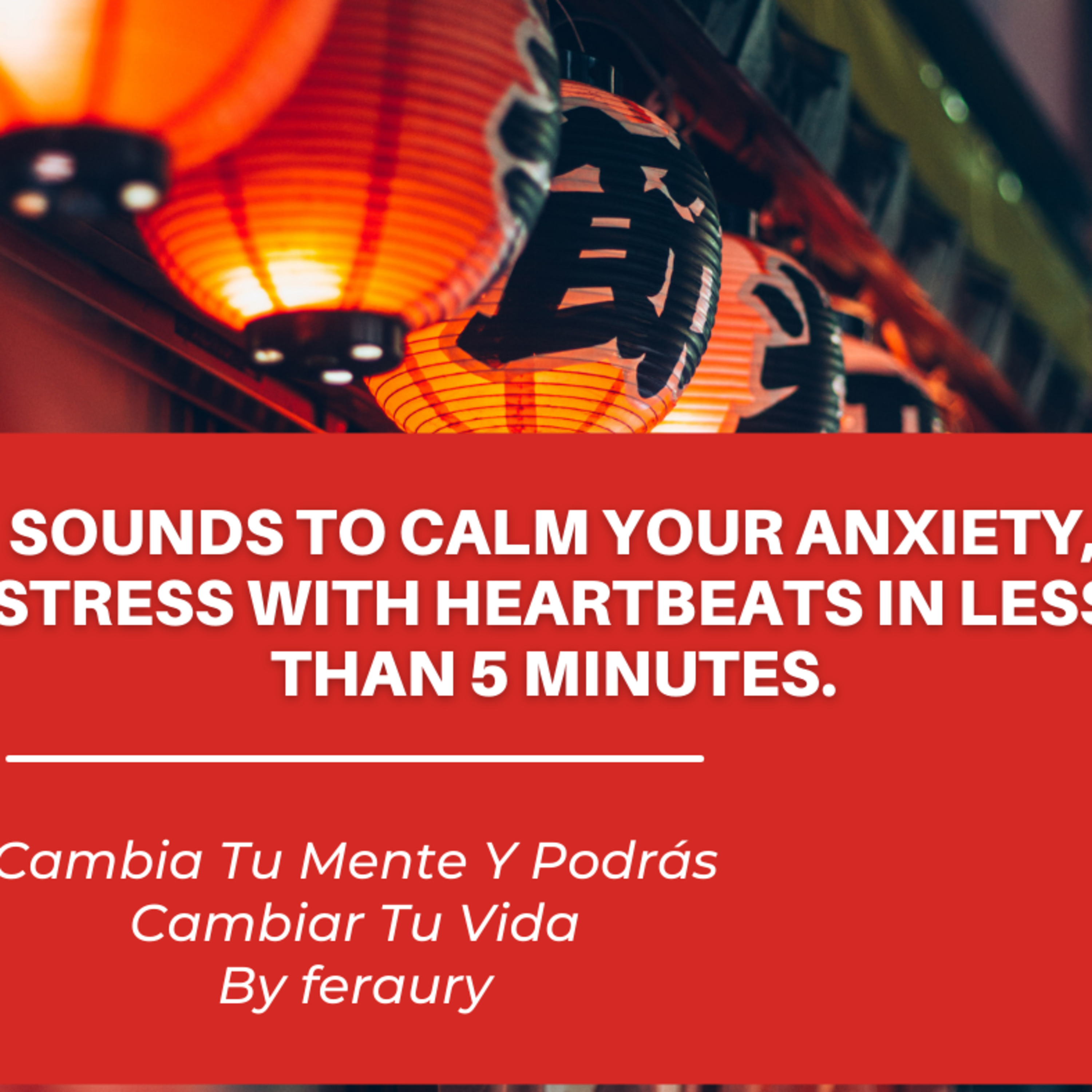 Sounds to calm your anxiety, stress with heartbeats in less than 5 minutes. episode artwork