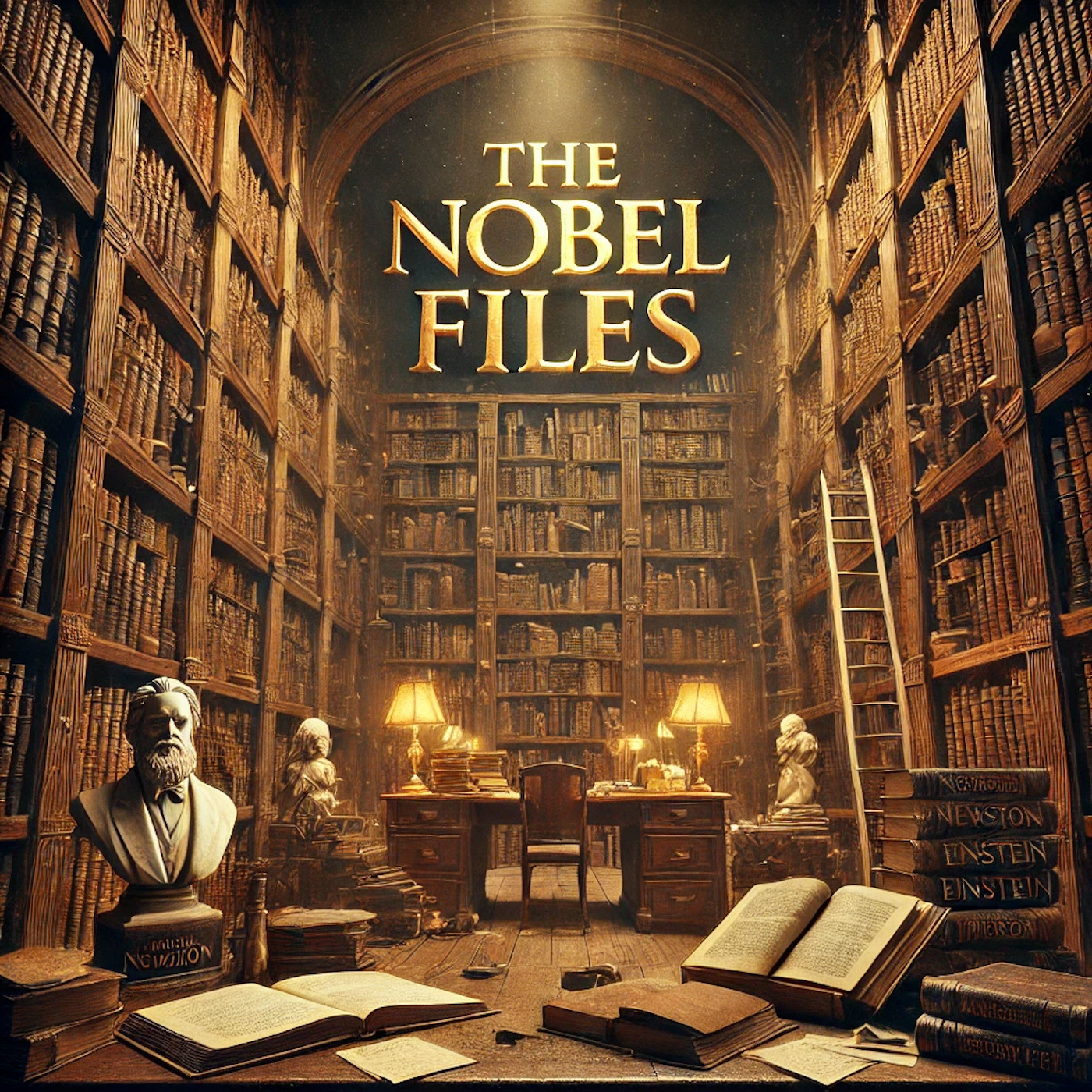 The Nobel Files, an independent podcast podcast artwork
