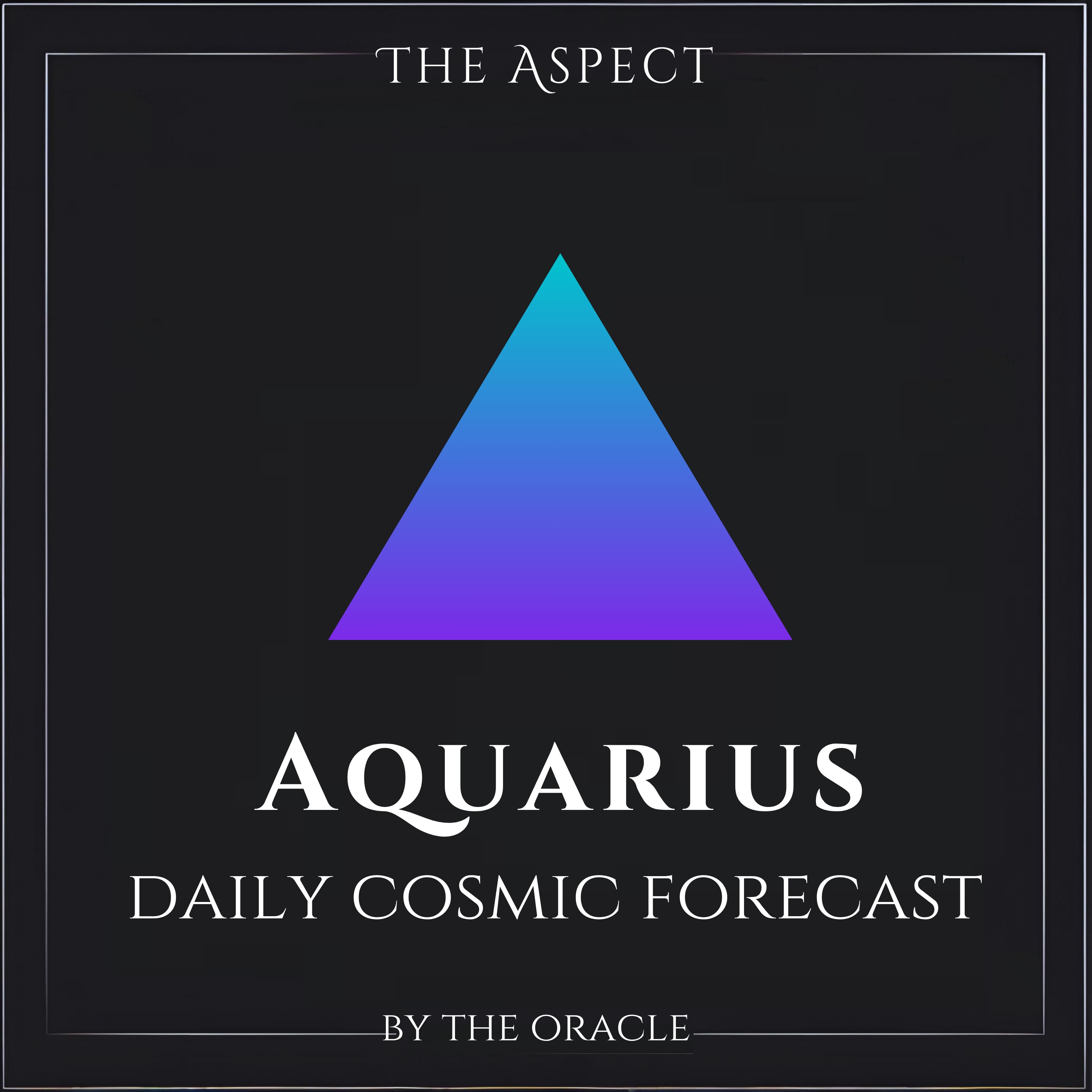 Aquarius Daily Horoscope & Cosmic Insights • February 9, 2025 episode artwork