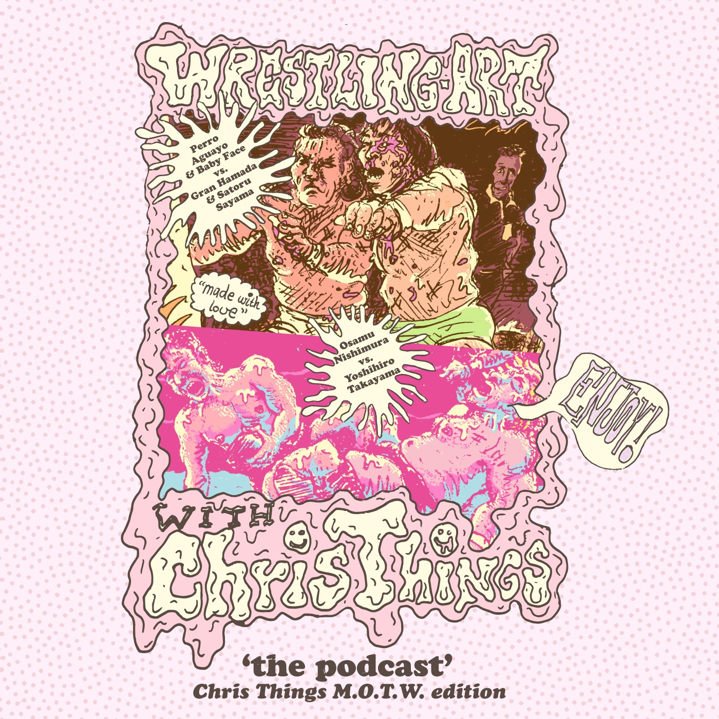 Wrestling Art with Chris Things