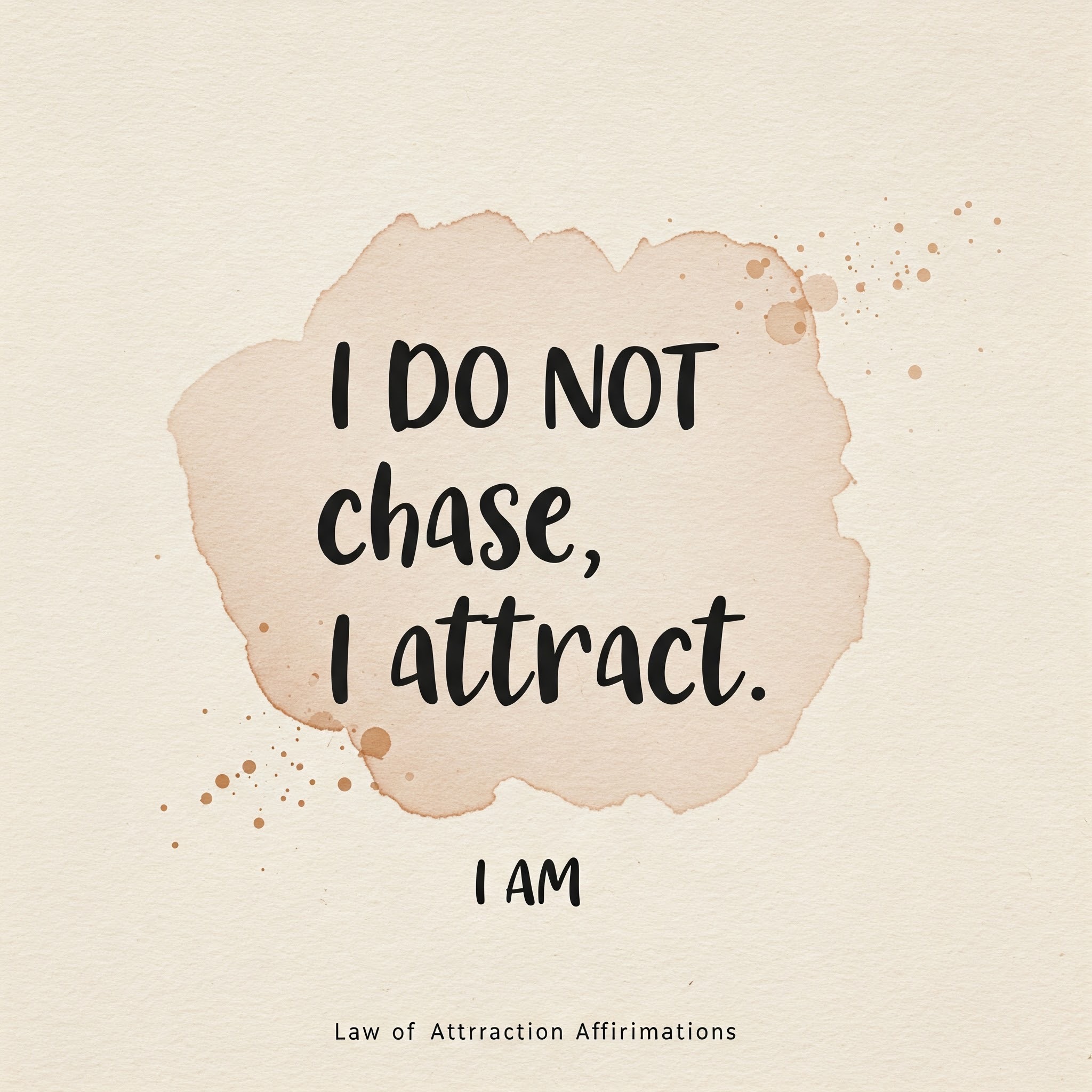 “I Do Not Chase, I Attract” - Law of Attraction Affirmations (I AM) episode artwork