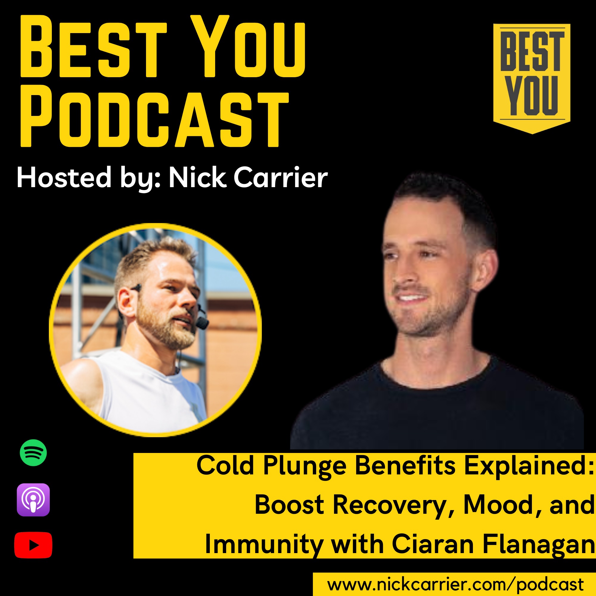 Cold Plunge Benefits Explained: Boost Recovery, Mood, and Immunity with Ciaran Flanagan episode artwork