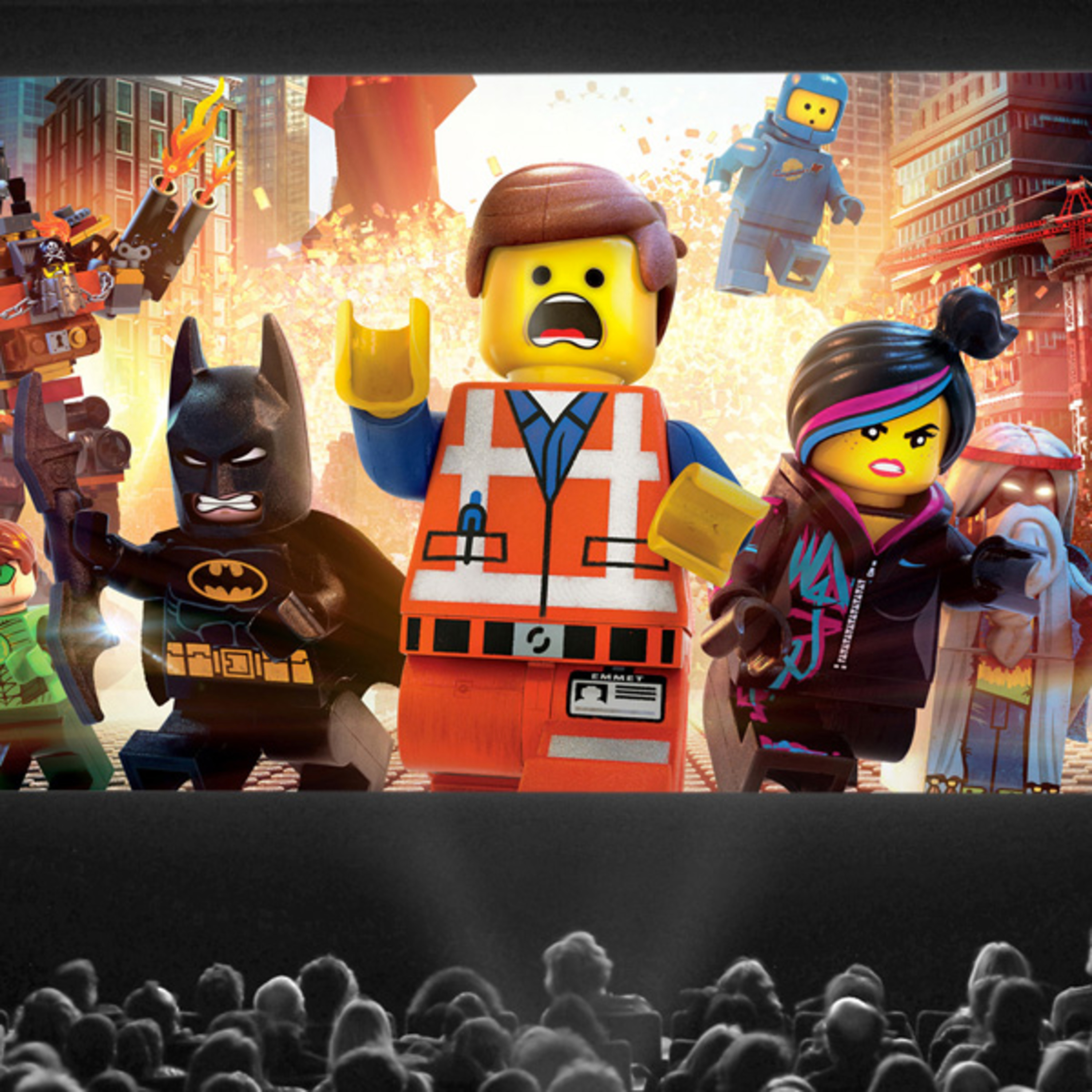 BIG SCREEN BATMAN: “The Lego Movie” (2014) episode artwork