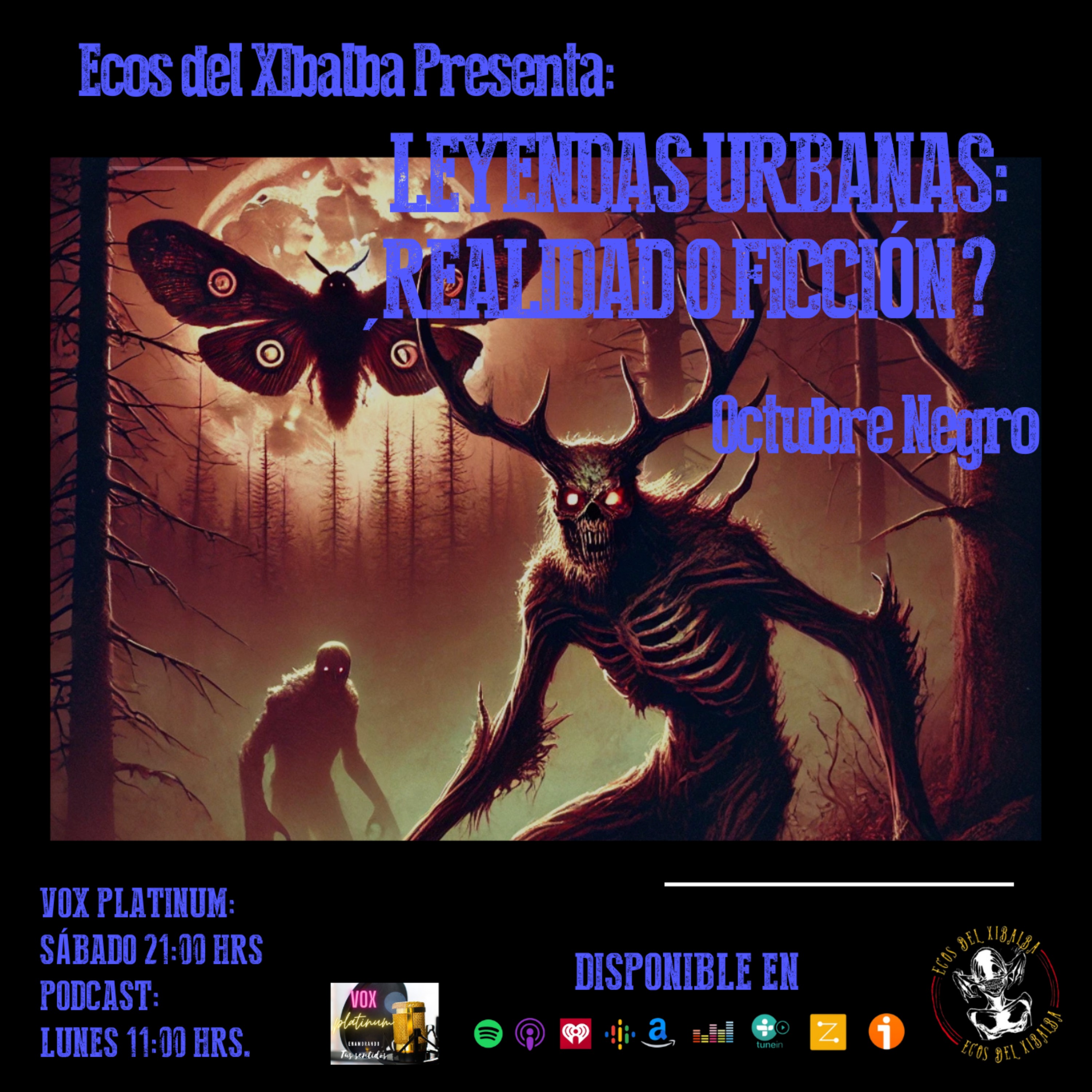T5 EP 12 LEYENDAS URBANAS: ¿REALIDAD O FICCIÓN? - OCTUBRE NEGRO episode artwork