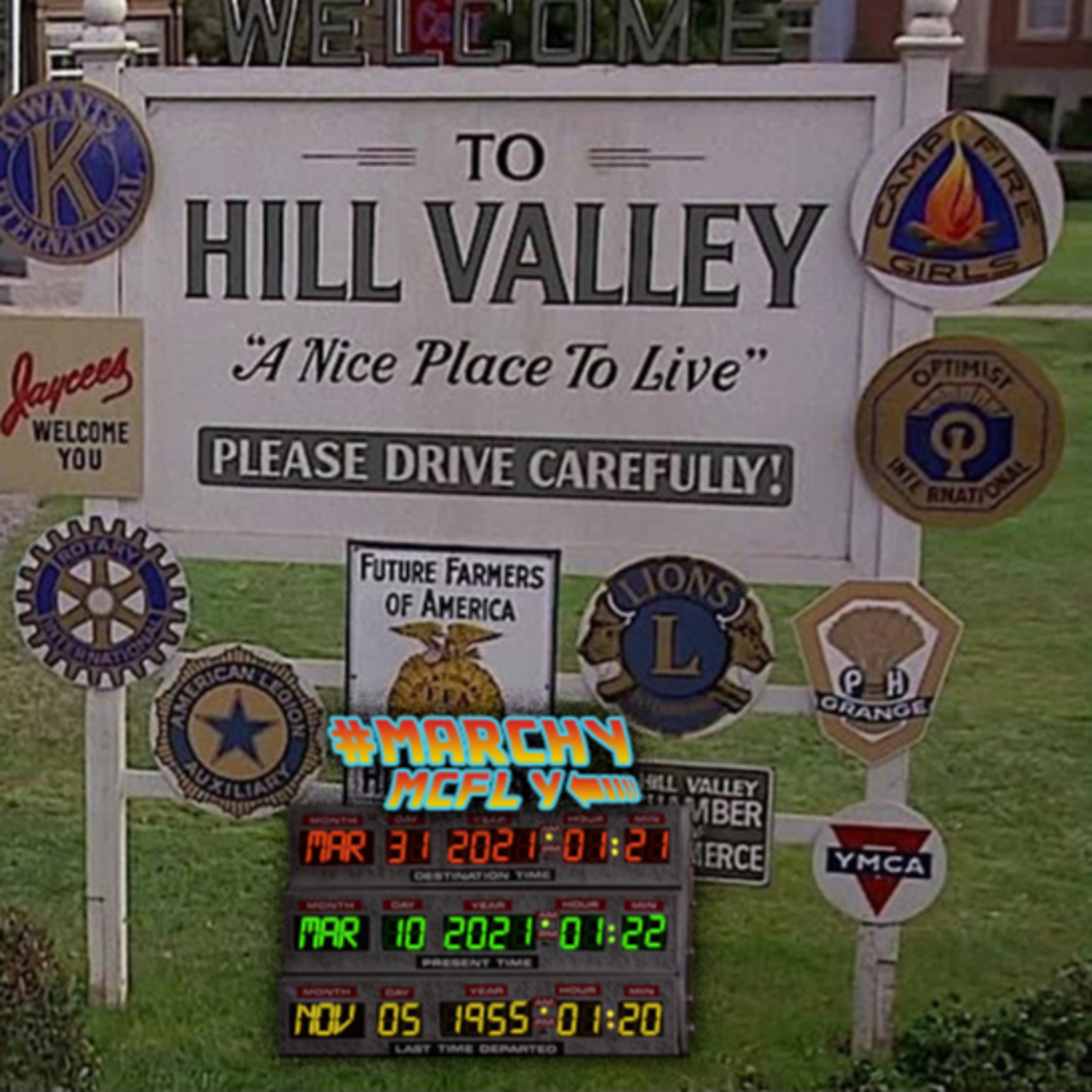 MARCHY McFLY: "Welcome to Hill Valley - A Nice Place To Live" (10 of 31) episode artwork