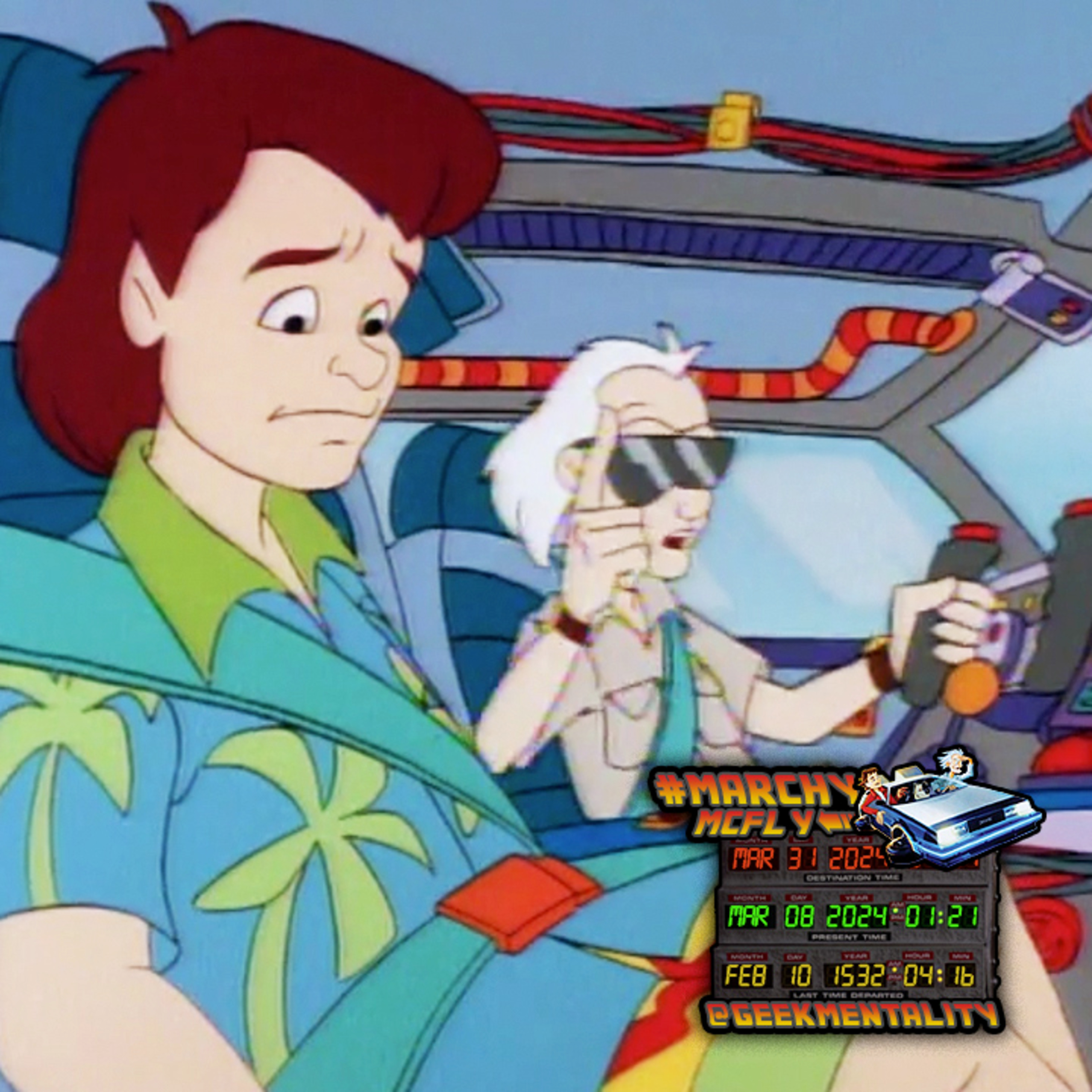 MARCHY McFLY 4: “Back To The Future S01E07: Time Waits for No Frog / Einstein's Adventure” (8 of 31) episode artwork
