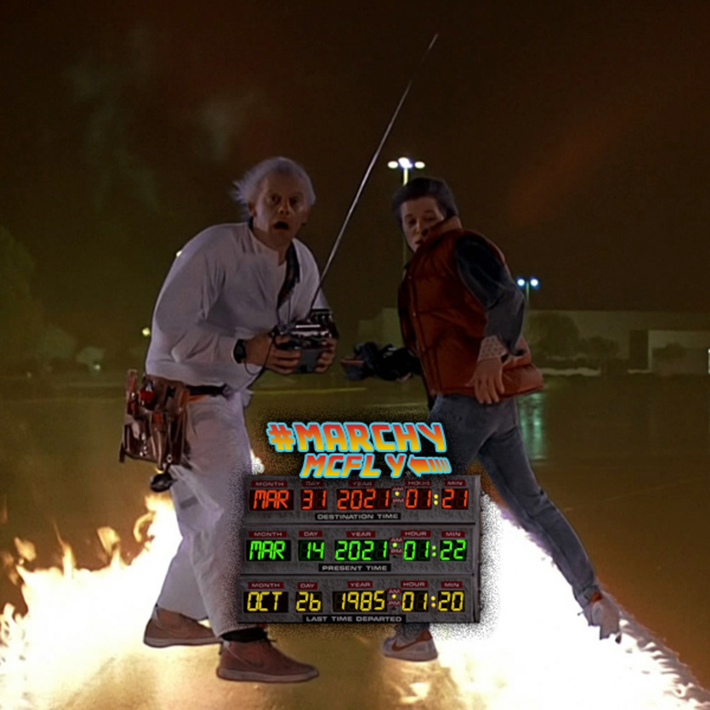 MARCHY McFLY: "What Did I Tell You!!? Eighty-Eight Miles Per Hour!!!" (14 of 31) episode artwork