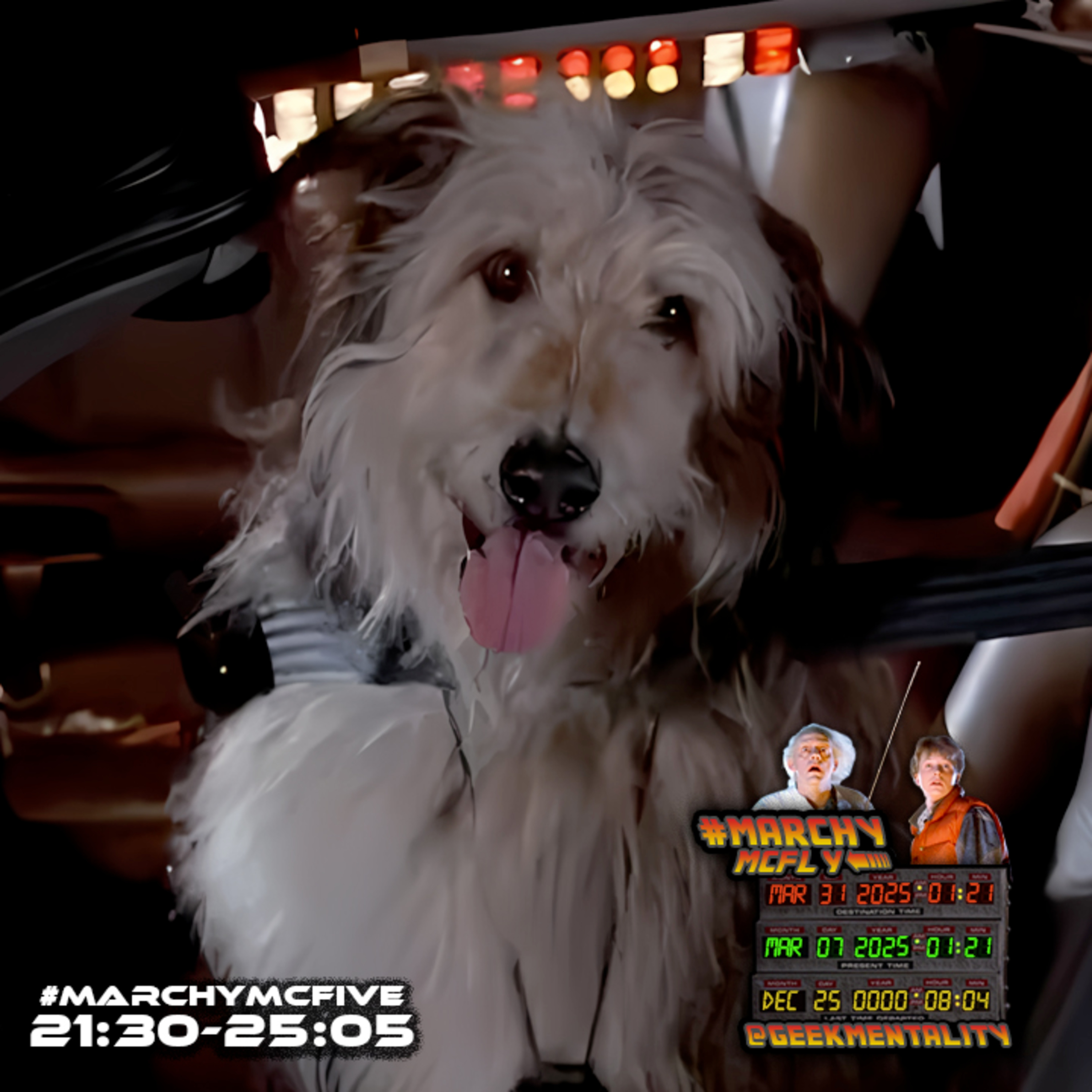 MARCHY McFIVE: “Einstein Has Just Become the World's First Time-Traveler!” (7 of 31) episode artwork
