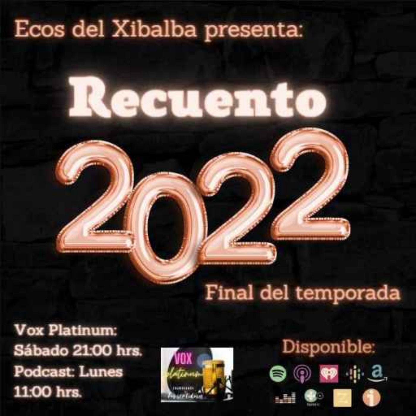 T3 EP 48  RECUENTO 2022 - TOP 20 FINAL DE TEMPORADA episode artwork