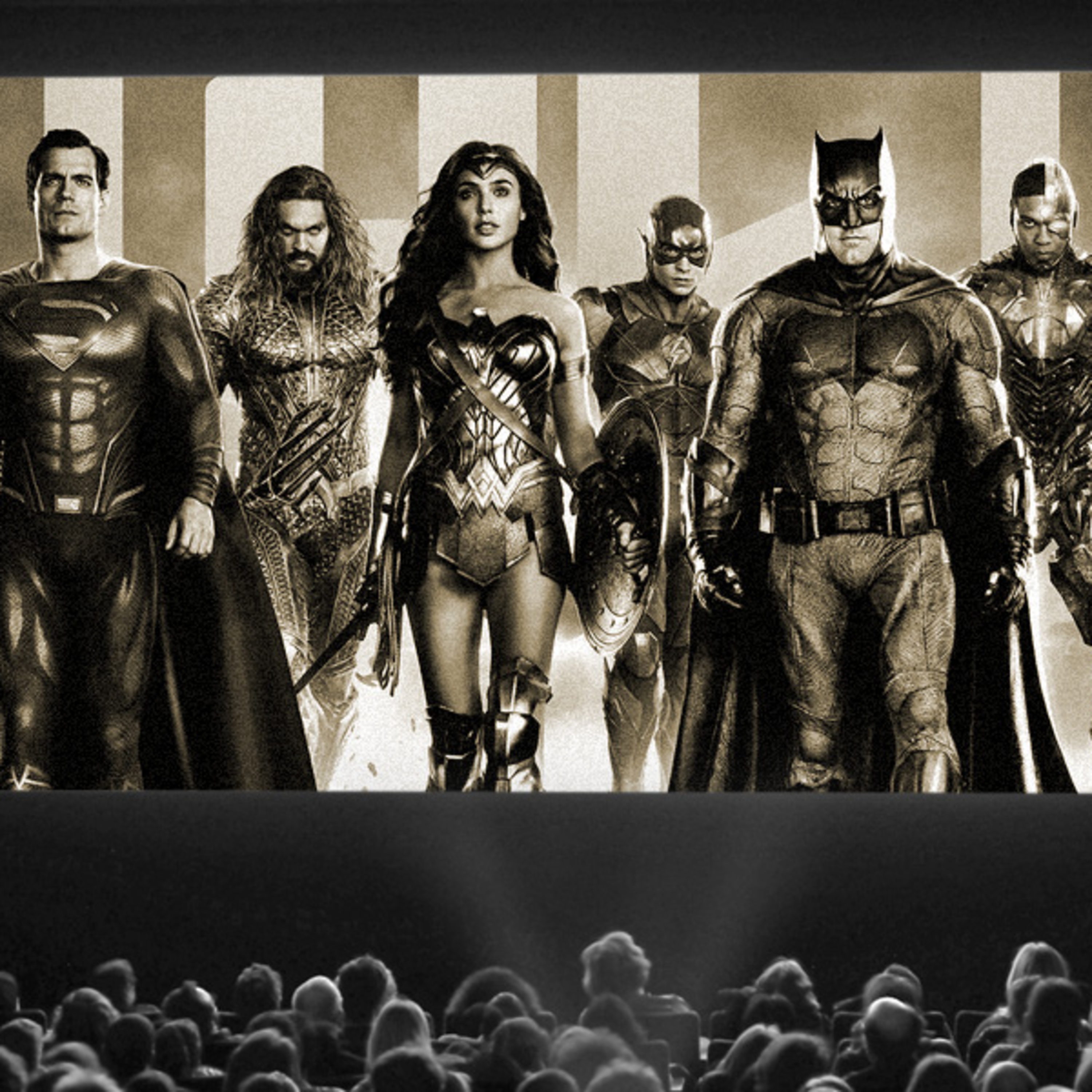 BIG SCREEN BATMAN: "Zack Snyder's Justice League" (2021) episode artwork