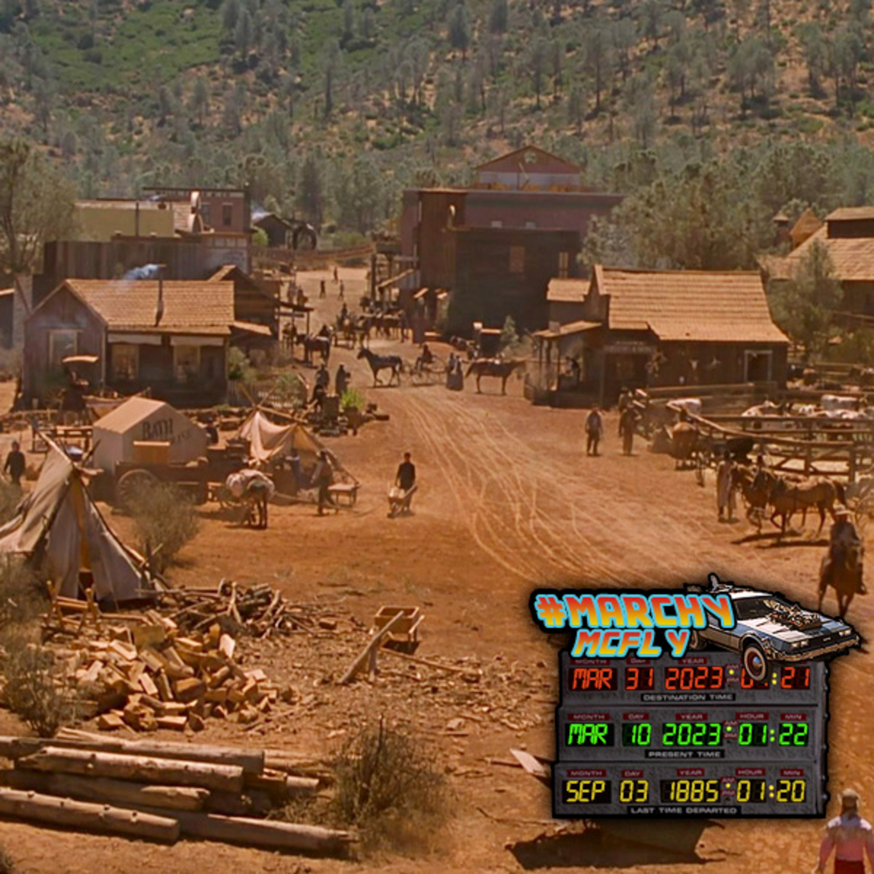 MARCHY McFLY 3: “Hill Valley - 1885” (10 of 31) episode artwork