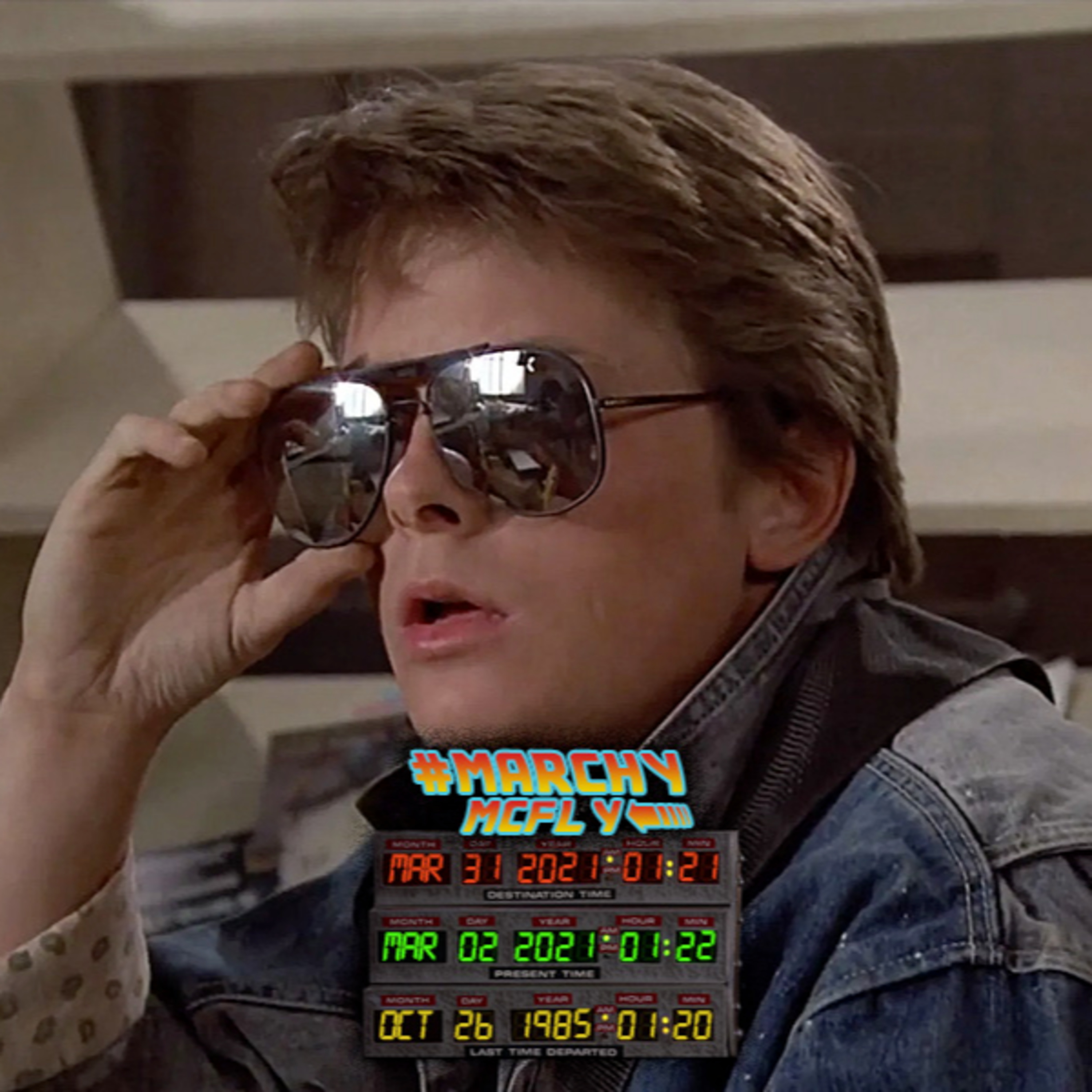 MARCHY McFLY: “The Time Traveling Boy” (2 of 31) episode artwork