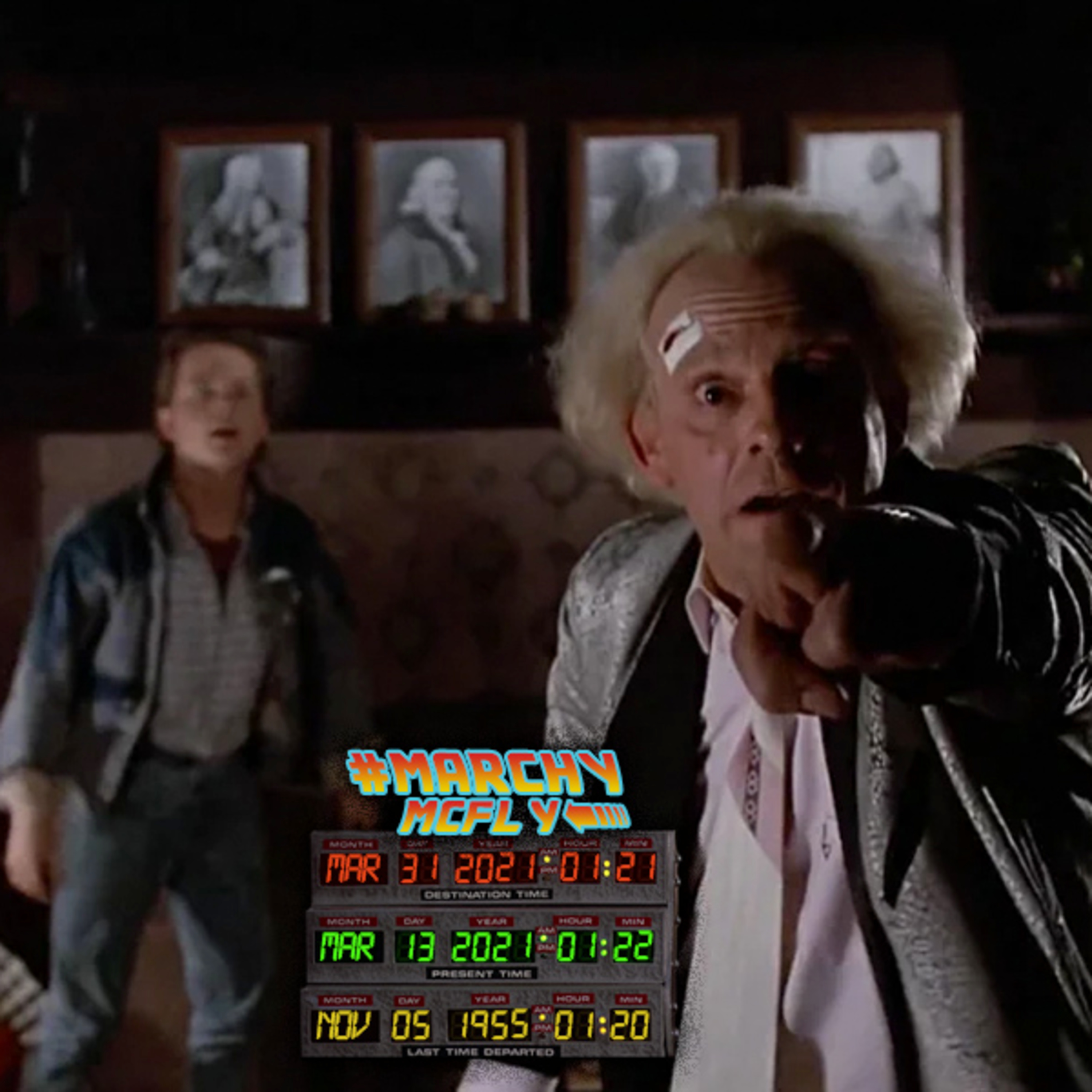 MARCHY McFLY: "Next Saturday Night We're Sending You Back To The Future!" (13 of 31) episode artwork