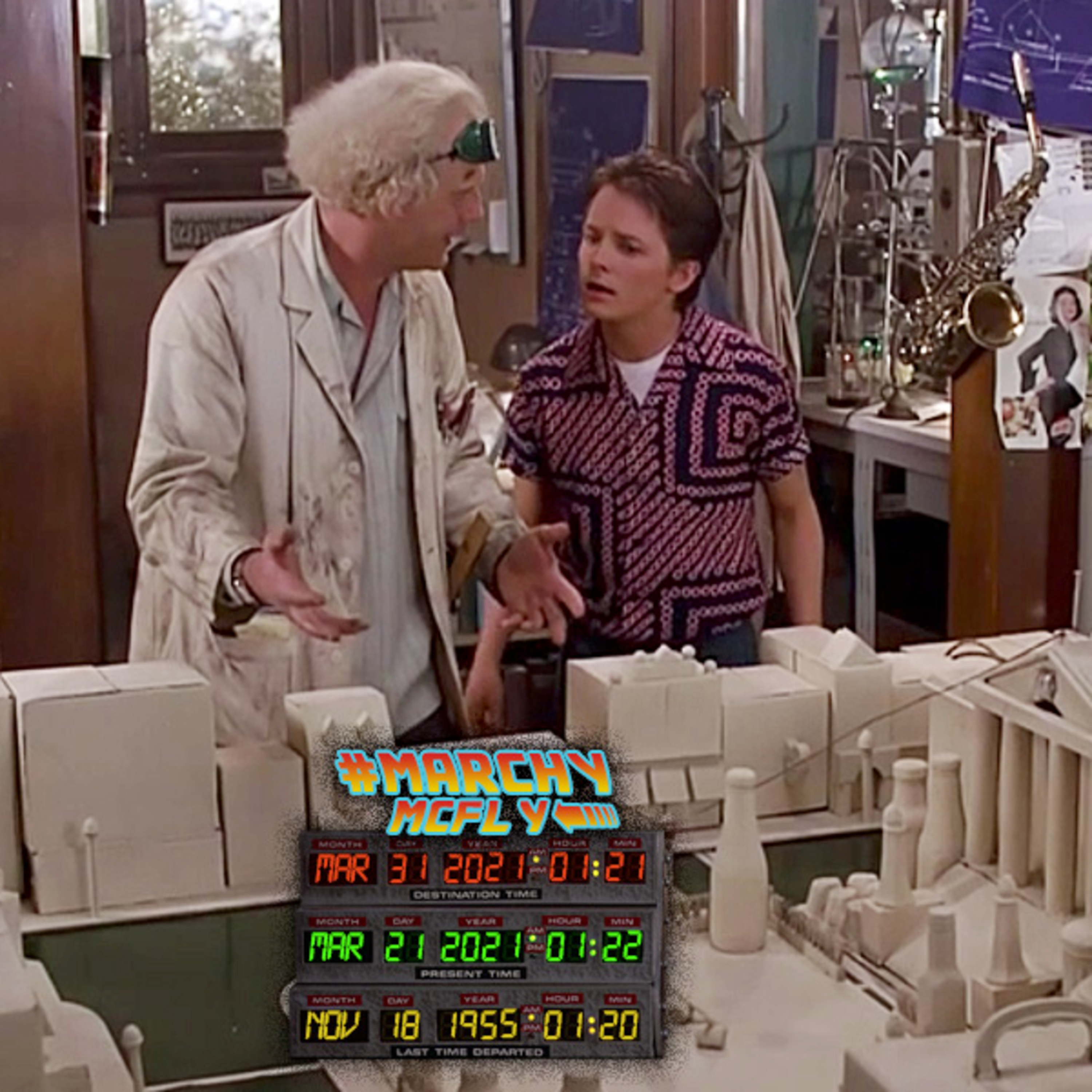 MARCHY McFLY: "Please Excuse The Crudity Of This Model. I Didn't Have Time To Build It To Scale Or Paint It." (21 of 31) episode artwork