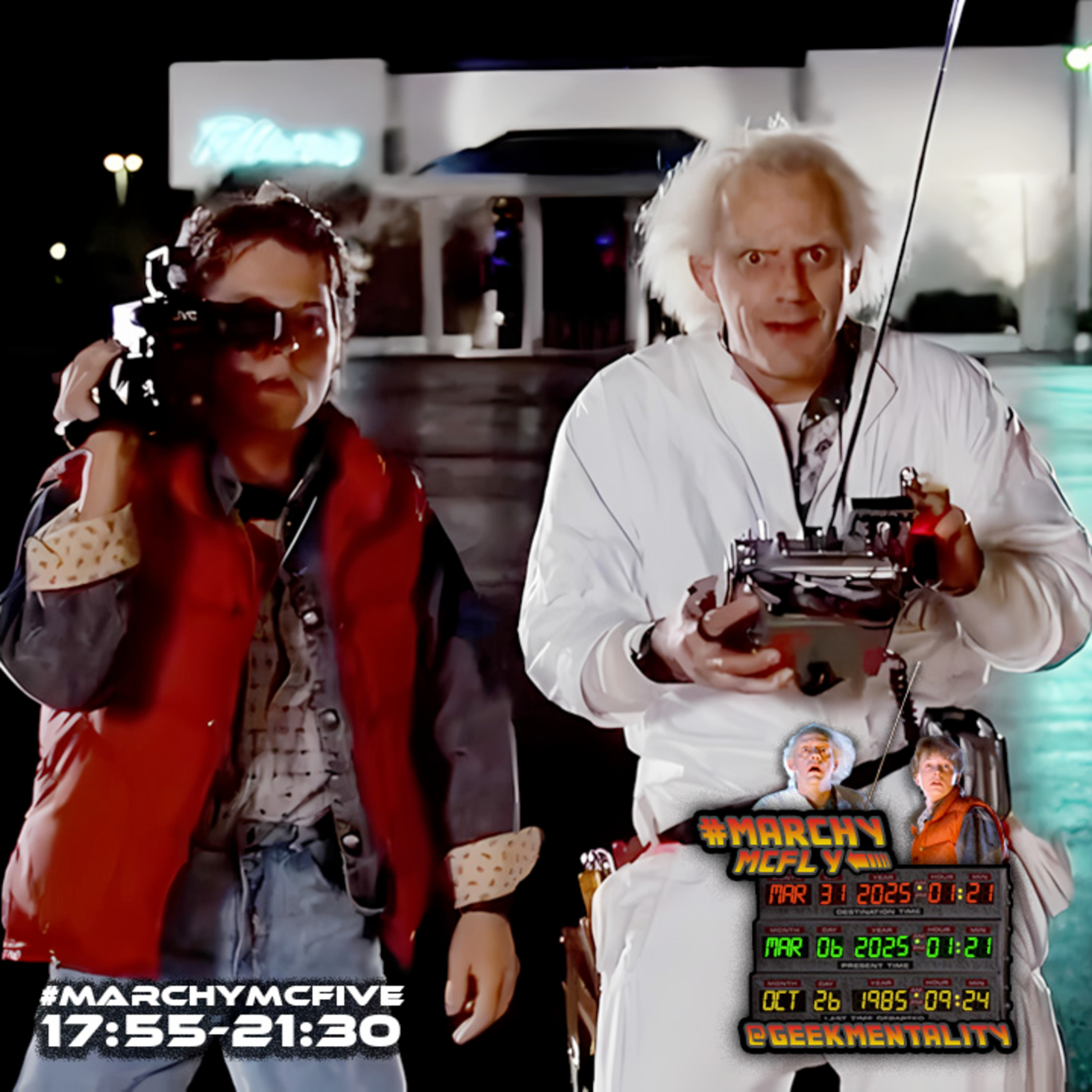 MARCHY McFIVE: “This is Temporal Experiment Number One” (6 of 31) episode artwork