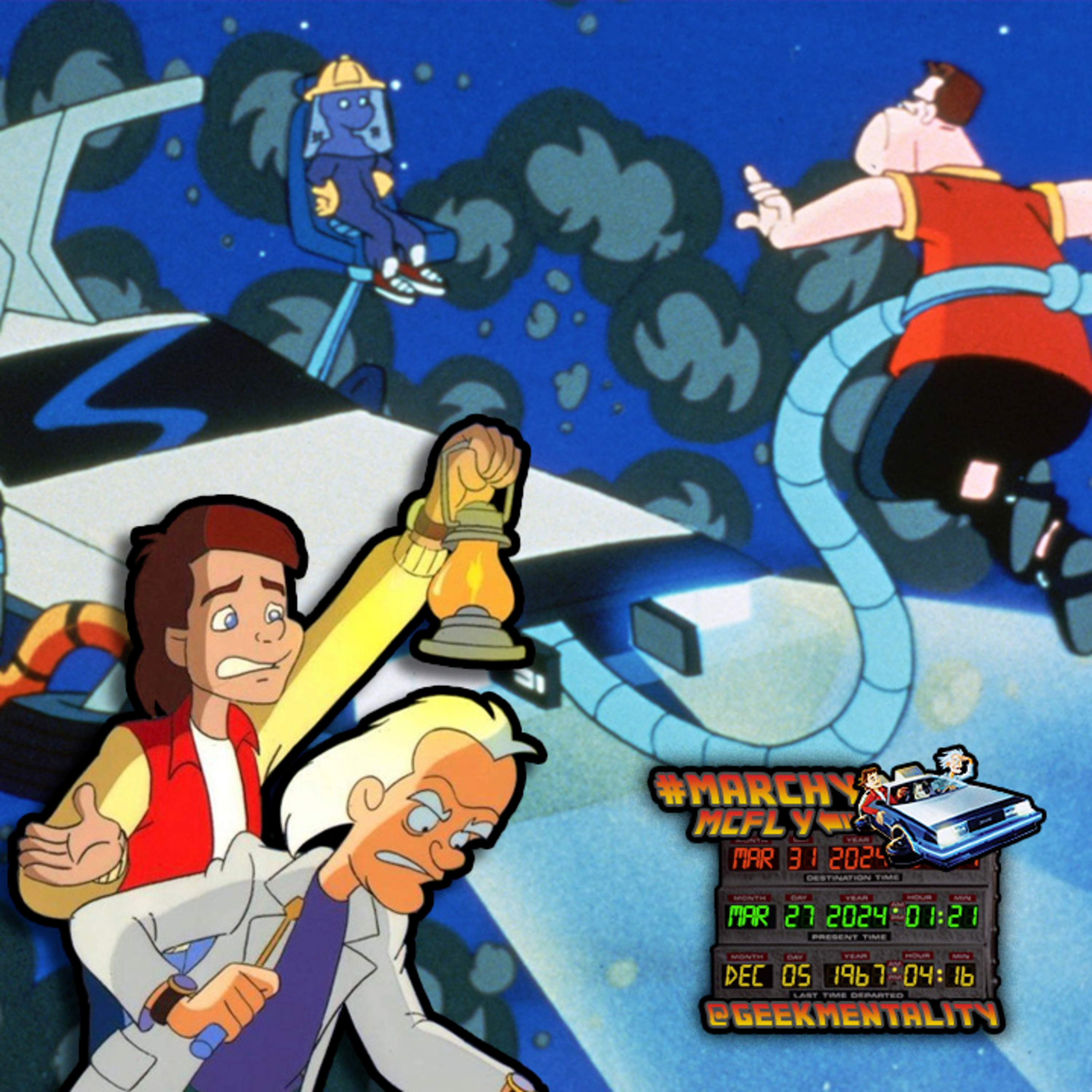 MARCHY McFLY 4: “Back To The Future S02E09 & SE02E10: Hill Valley Brown-Out & My Pop's an Alien” (27 of 31) episode artwork