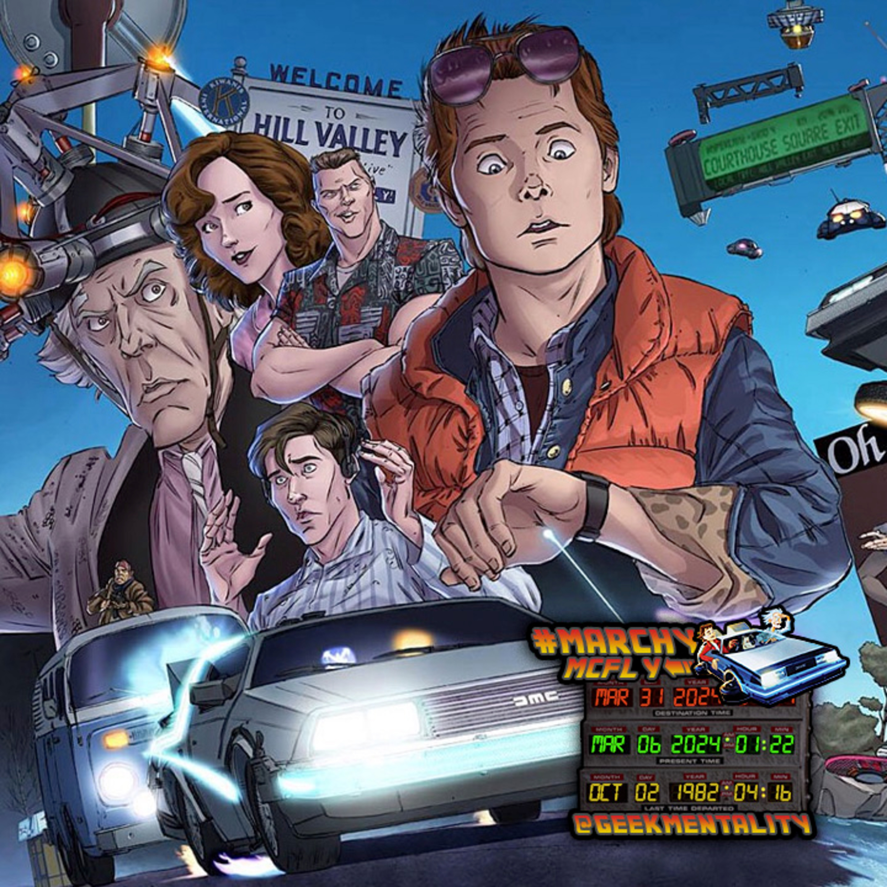 MARCHY McFLY 4: “Back to the Future #1: Untold Tales and Alternate Timelines Comic” (6 of 31) episode artwork