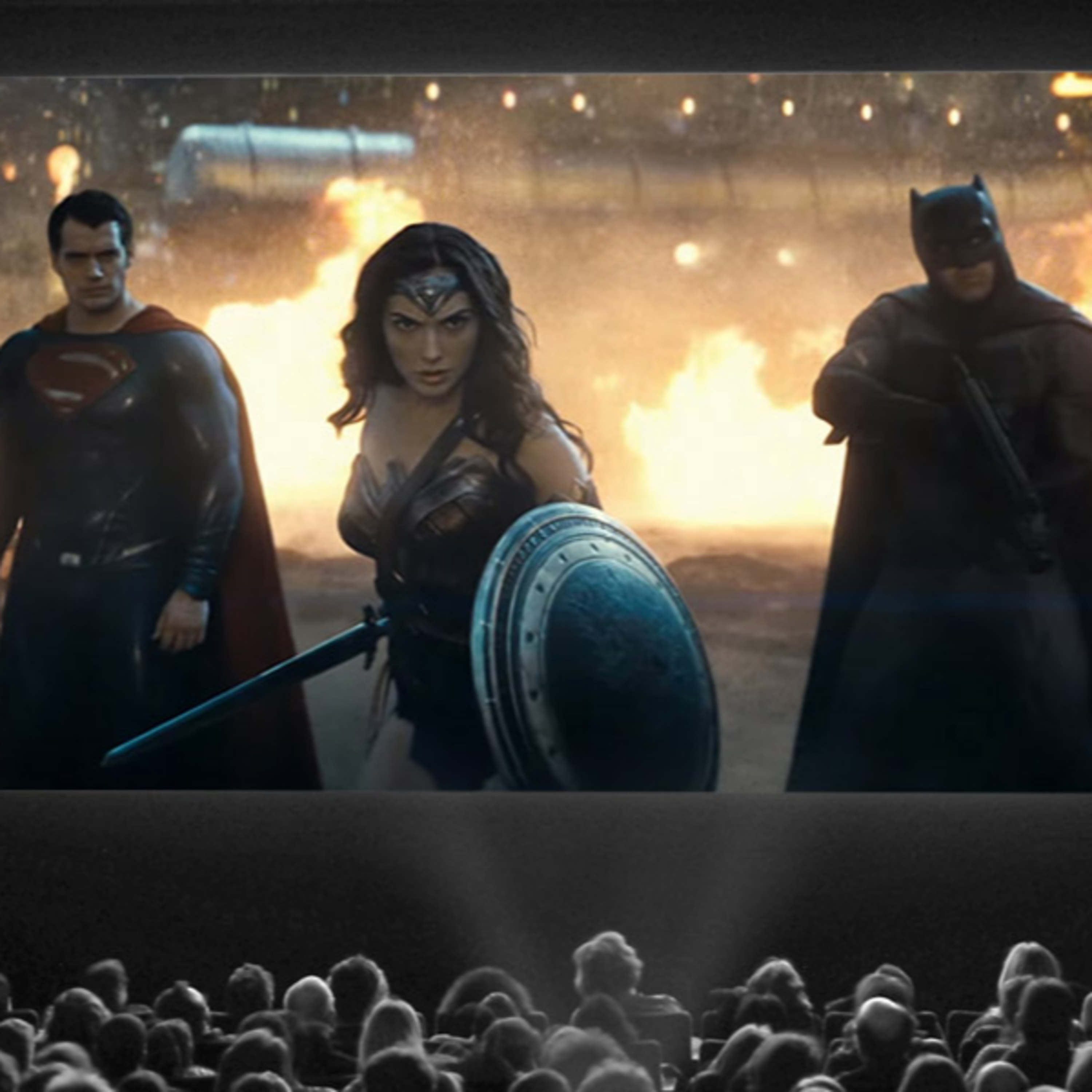 BIG SCREEN BATMAN: “Batman v Superman: Dawn of Justice” (2016) episode artwork