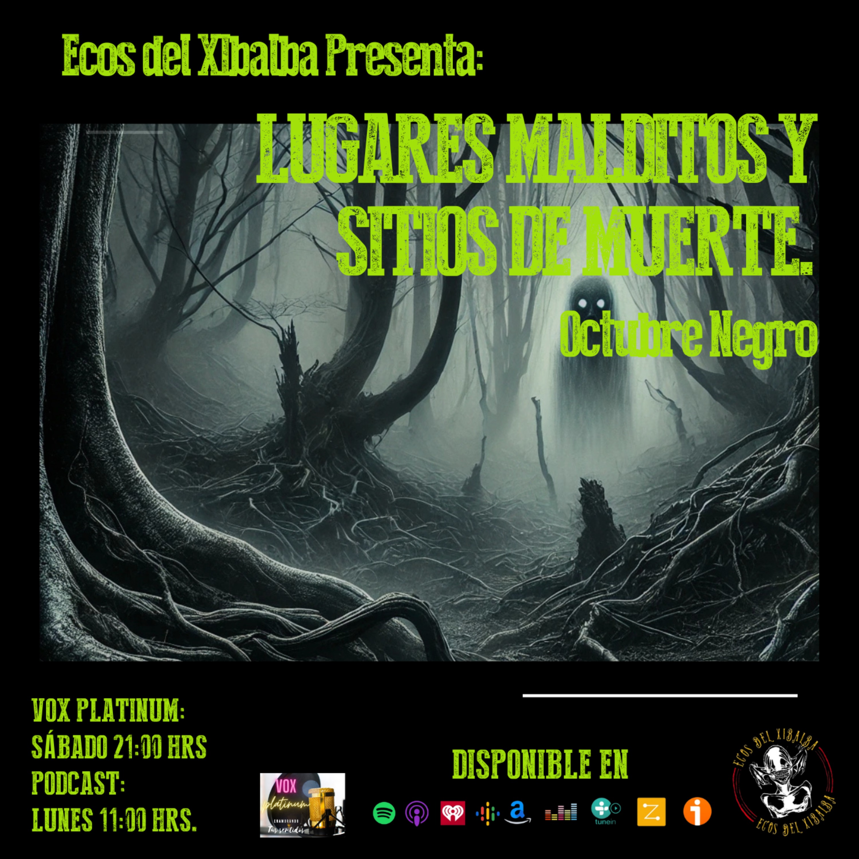 T5 EP 11 LUGARES MALDITOS Y SITIOS DE MUERTE - OCTUBRE NEGRO episode artwork