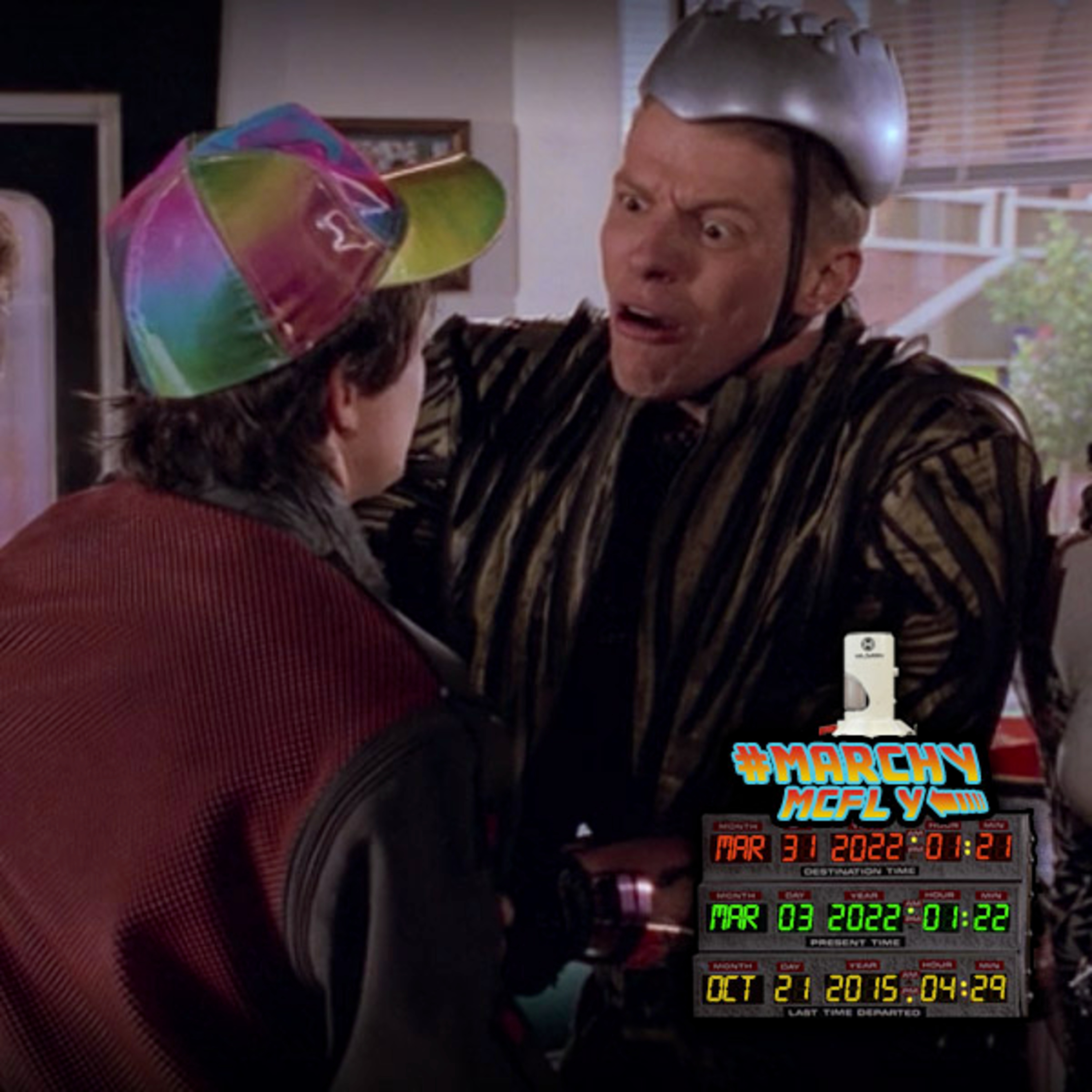 MARCHY McFLY 2: “Around the Corner at the Cafe 80's. Guy named Griff. Just say No!” (3 of 31) episode artwork