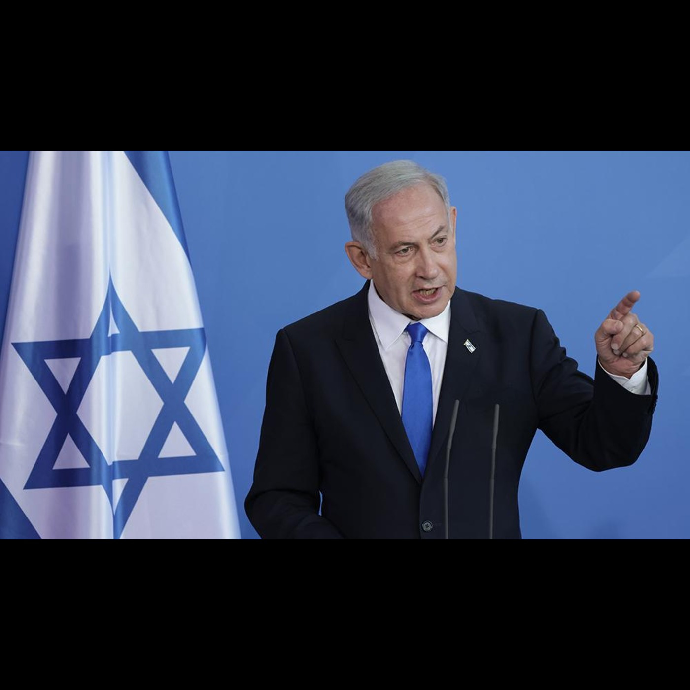Netanyahu declares full-scale war in Gaza, vows to continue fighting “only under fire episode artwork
