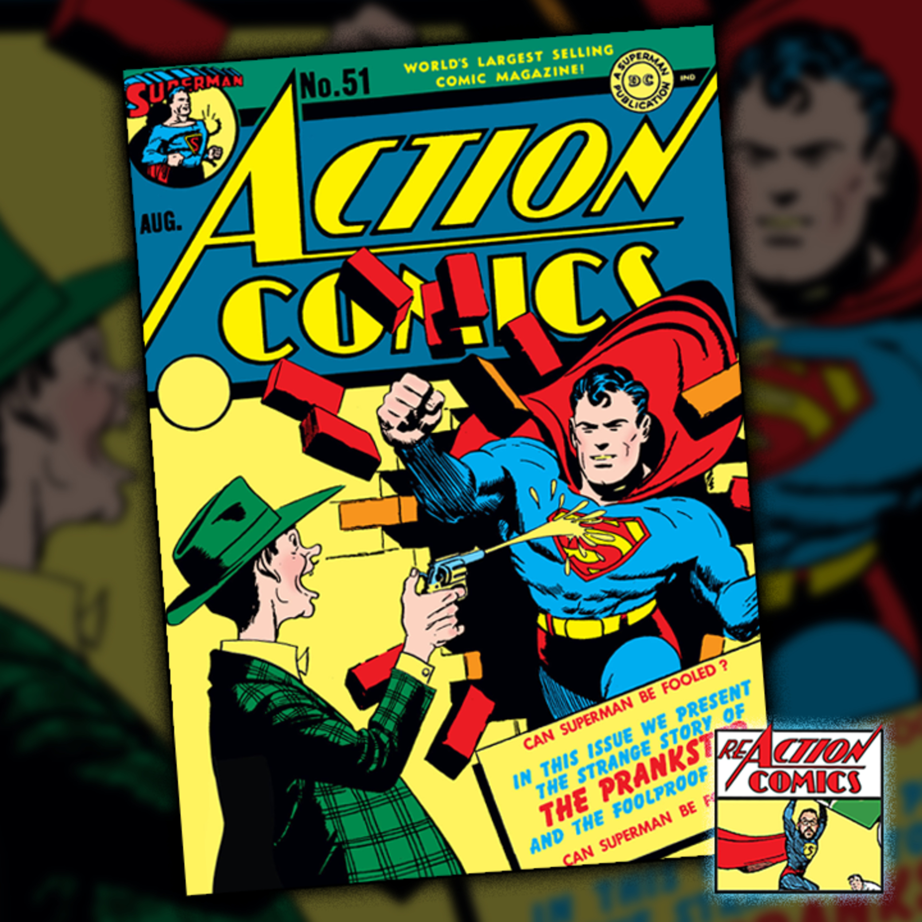 Action Comics #51 (August, 1942) episode artwork