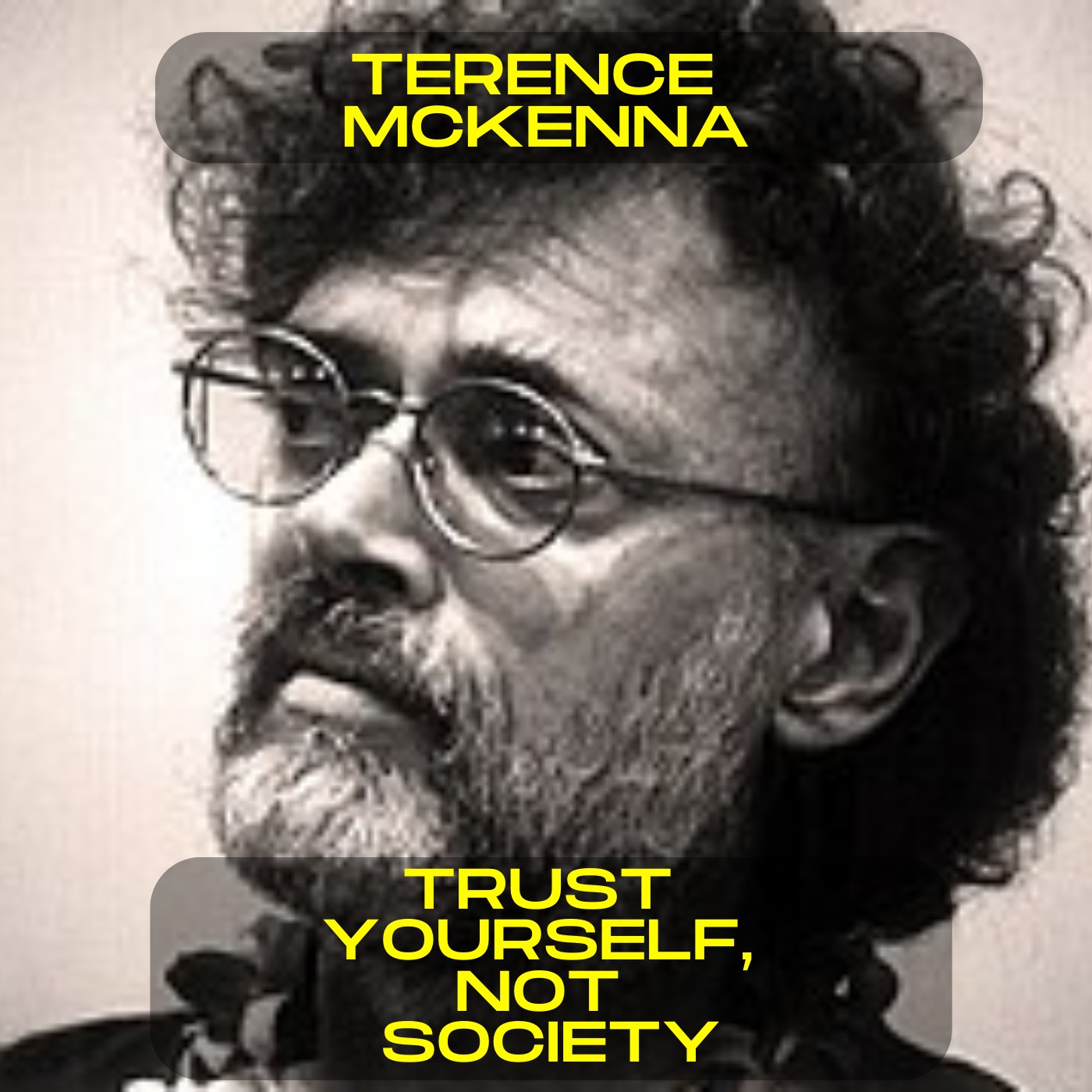 Terence McKenna - Trust yourself, not society motivational speech