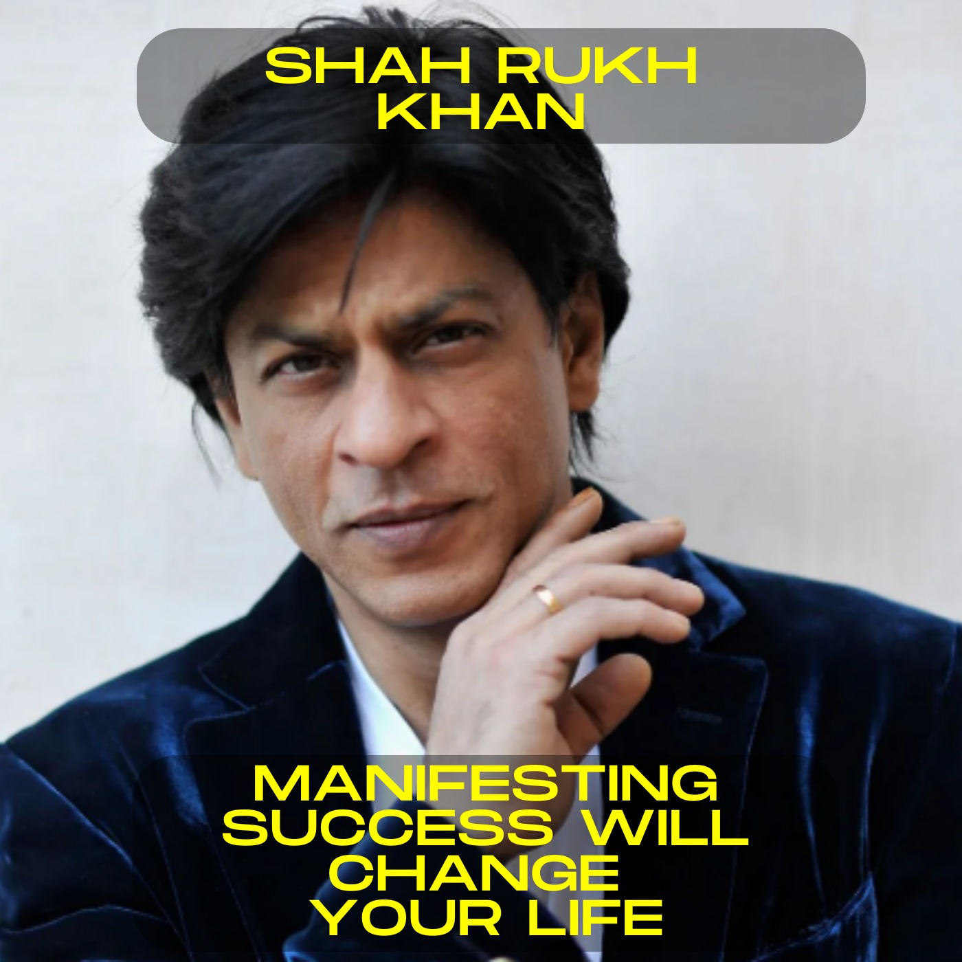 Shah Rukh Khan - Manifesting success will change your life motivational speech