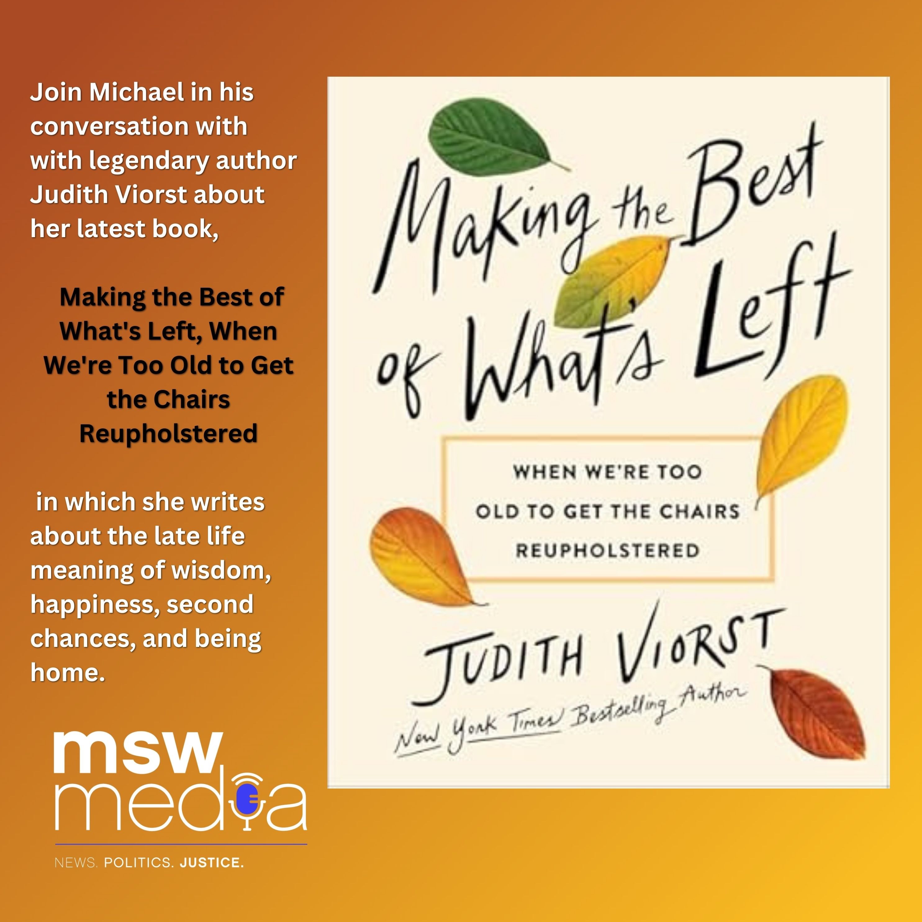 Making the Best of What's Left | Judith Viorst