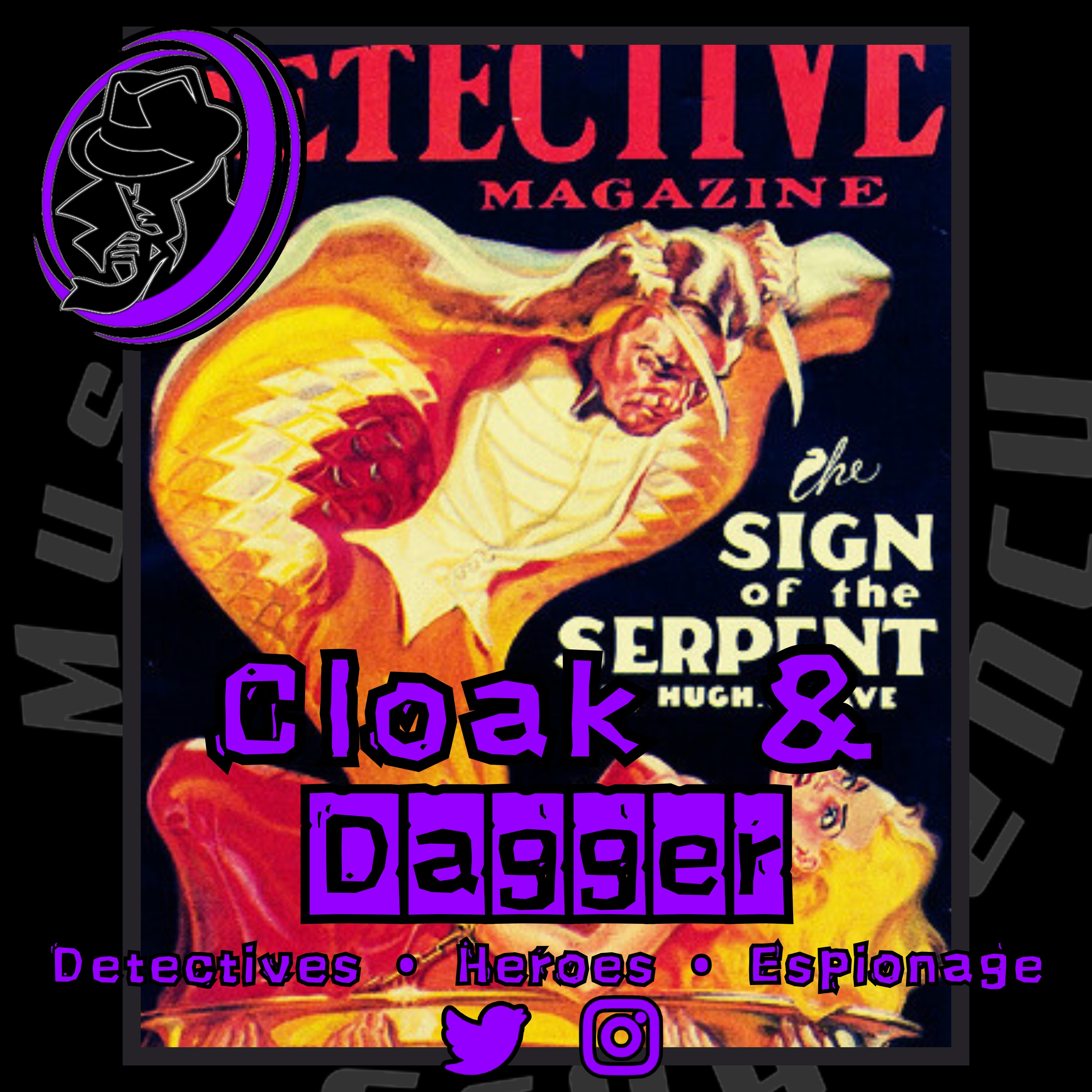 .535 Old Time Radio Show | Cloak & Dagger | Classic Mixed Bag Mystery Audio Drama