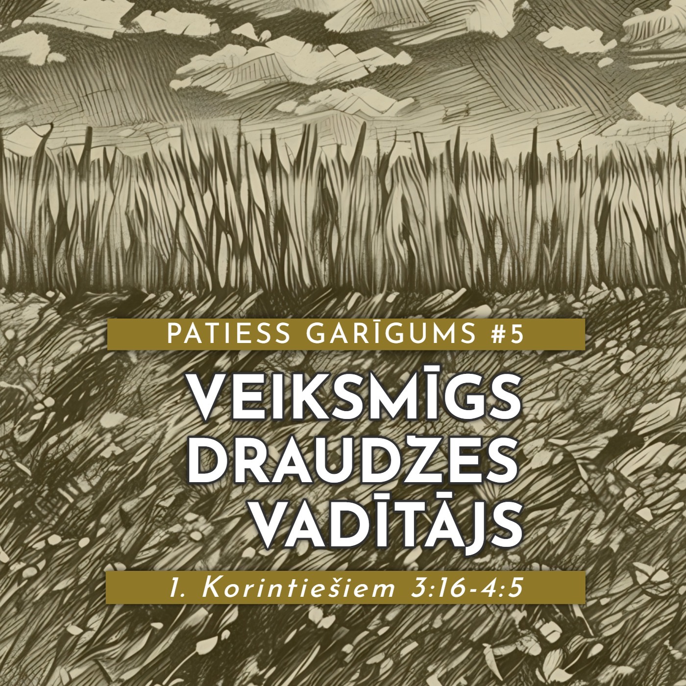"Veiksmīgs draudzes vadītājs" - 1. Korintiešiem 3:16-4:5 (09.02.2025.) episode artwork
