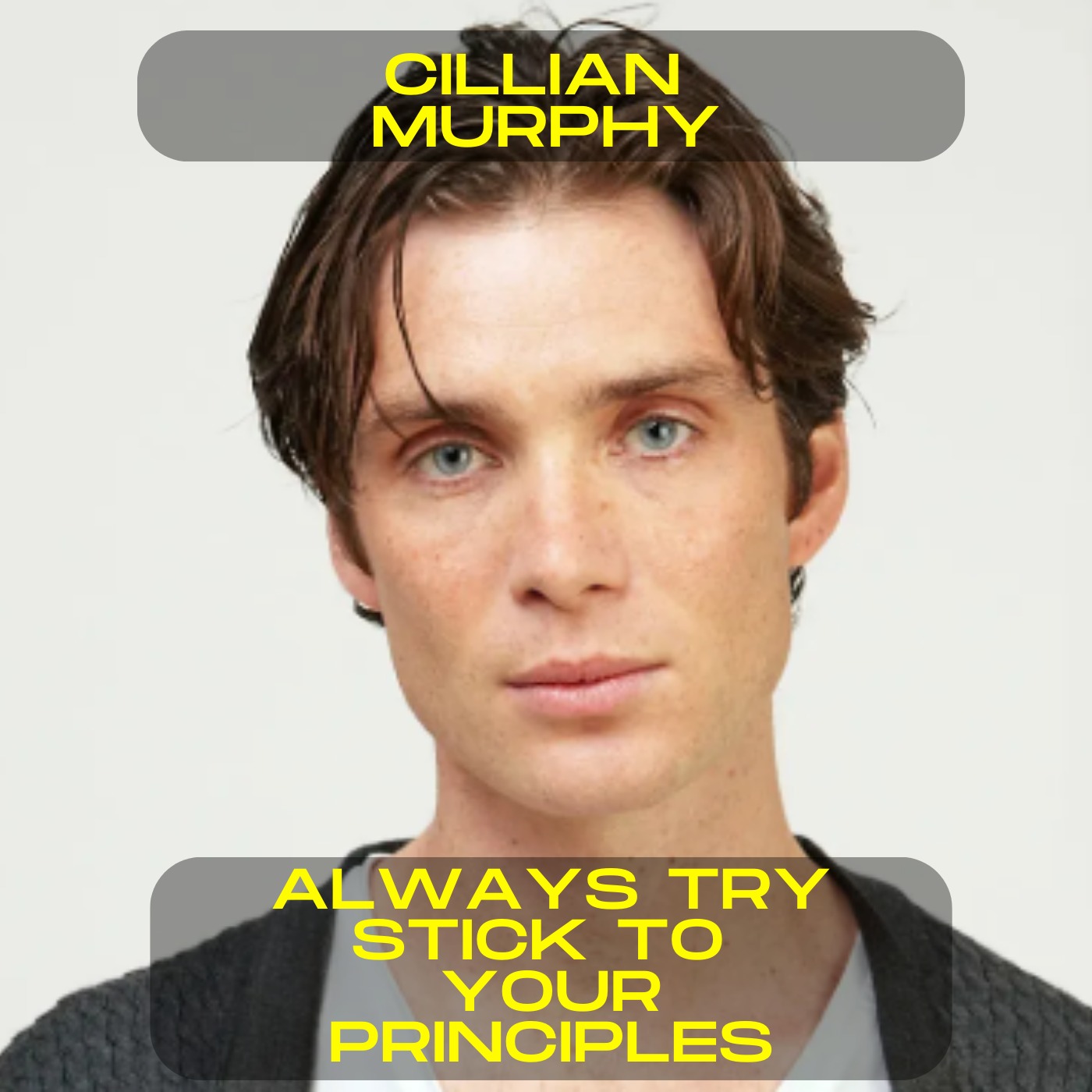 Cillian Murphy - Always try stick to your principles motivational speech