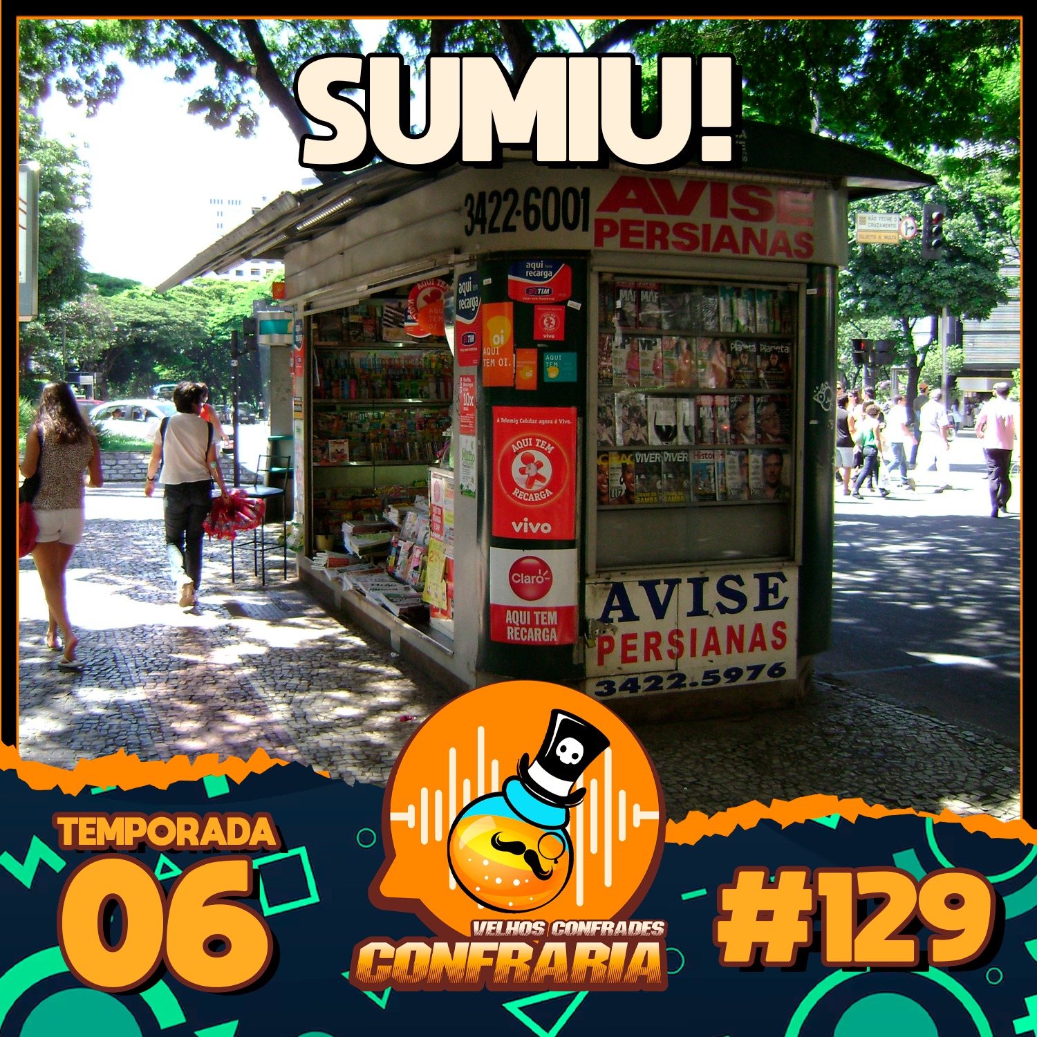 Confraria #129 - O Fim dos Comércios da Infância! podcast episode