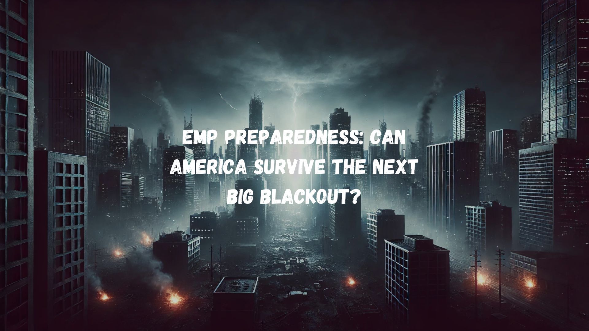 EMP Preparedness: Can America Survive the Next Big Blackout? episode artwork
