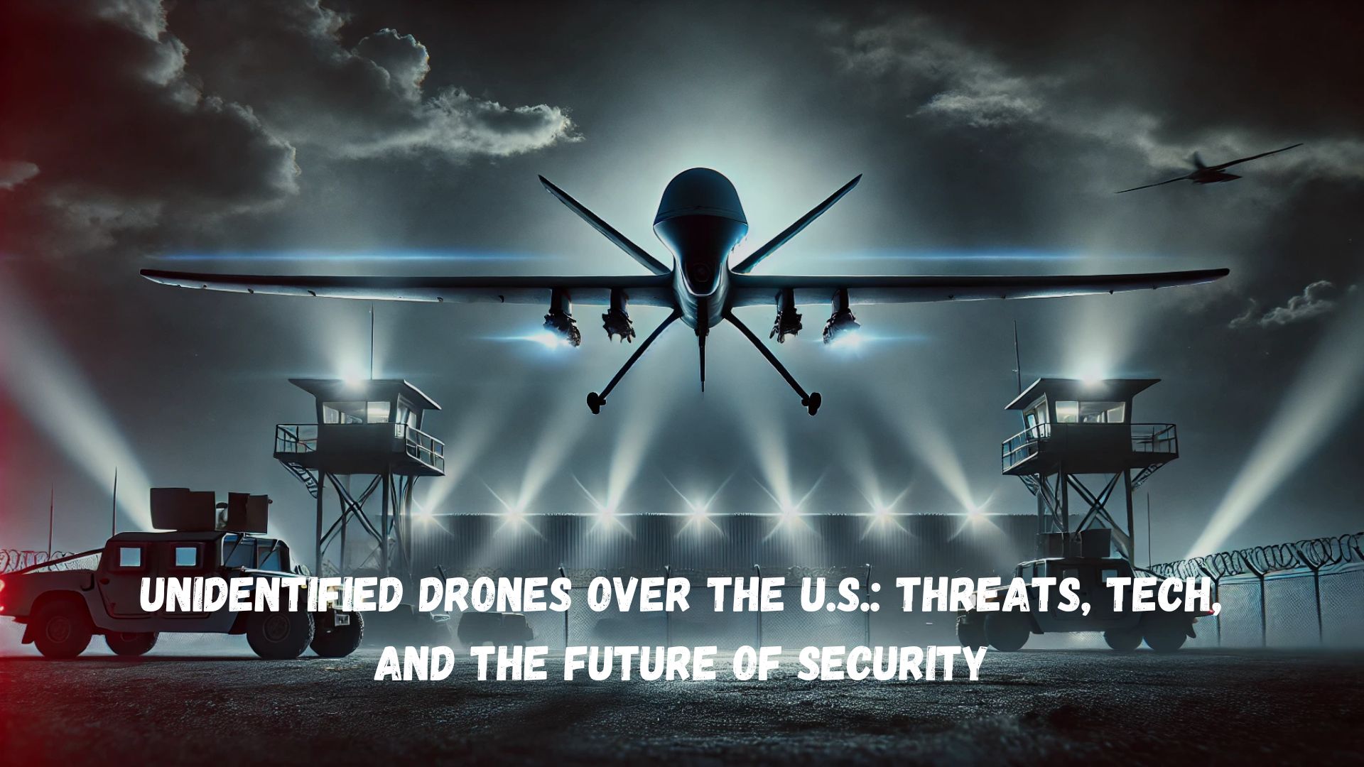 Unidentified Drones Over the U.S.: Threats, Tech, and the Future of Security episode artwork