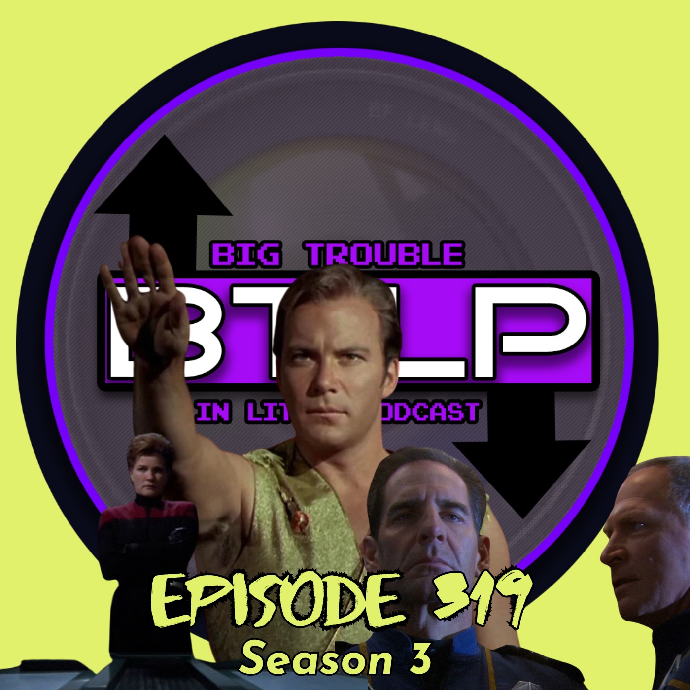 S3E319 | Enterprise: A Mirror Darkly, Voyager: Living Witness, and OG: Mirror Mirror