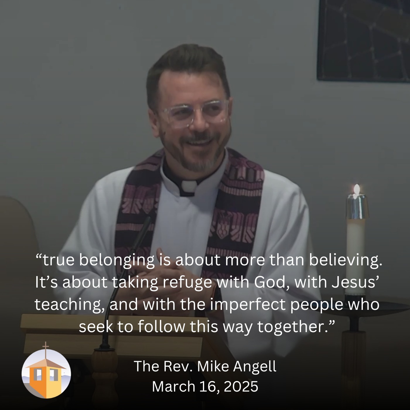 How do we Belong? - The Rev. Mike Angell episode artwork